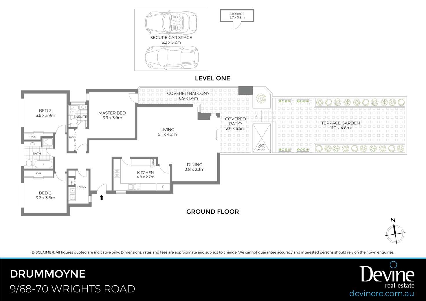 Floorplan of Homely apartment listing, 9/68-70 Wrights Road, Drummoyne NSW 2047