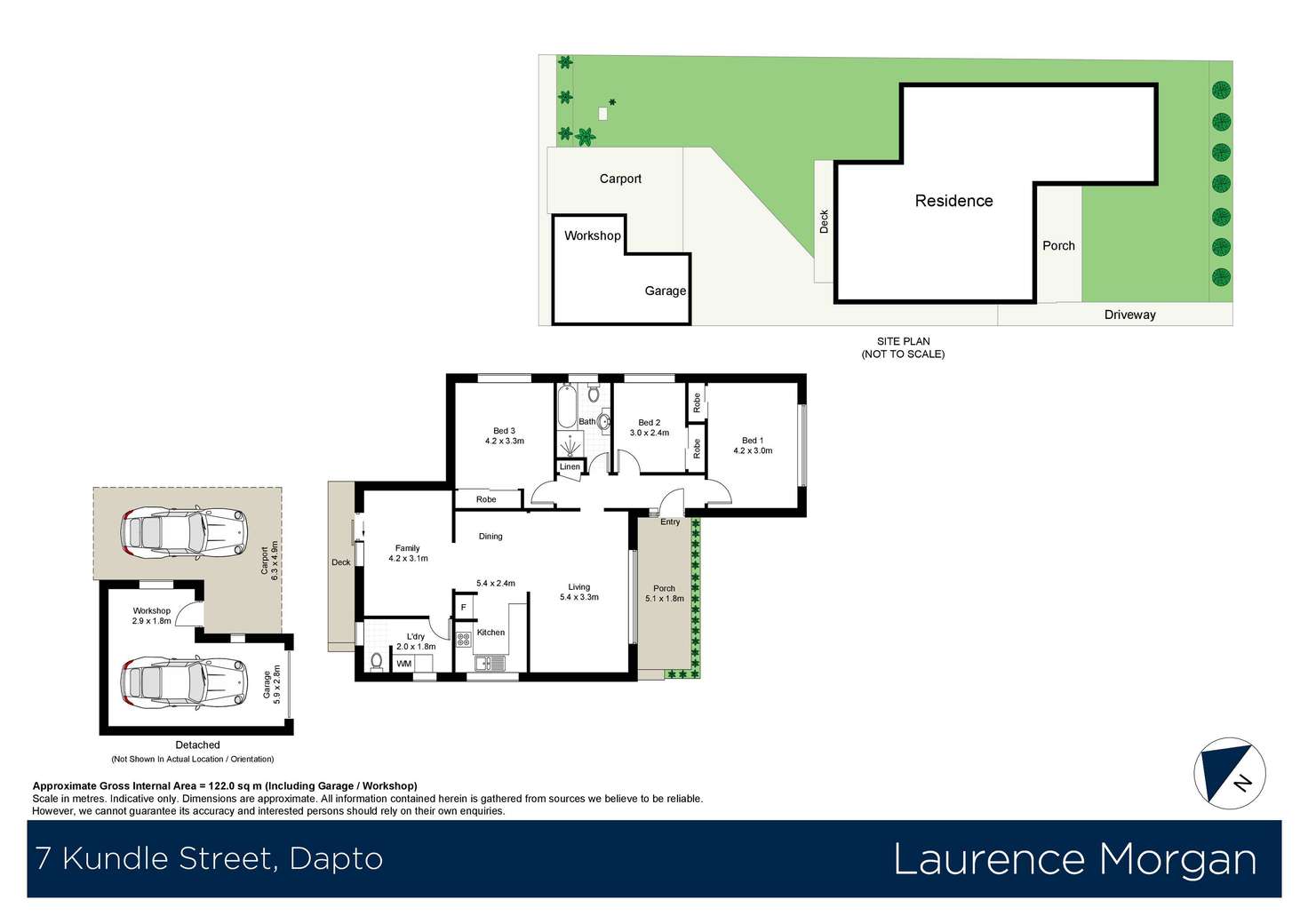 Floorplan of Homely house listing, 7 Kundle Street, Dapto NSW 2530