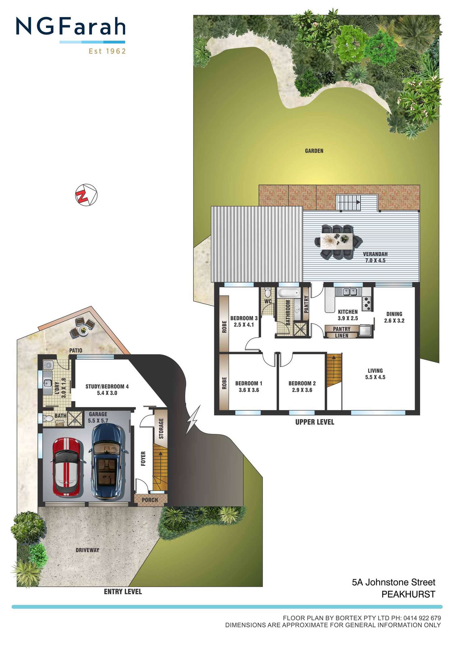 Floorplan of Homely house listing, 5A Johnstone Street, Peakhurst NSW 2210