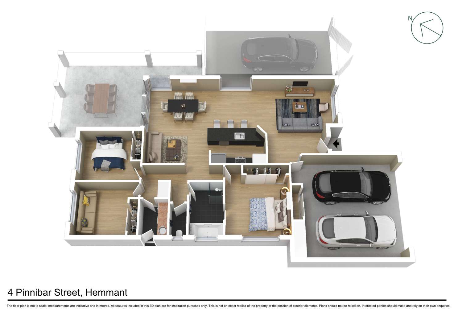 Floorplan of Homely house listing, 4 Pinnibar Street, Hemmant QLD 4174