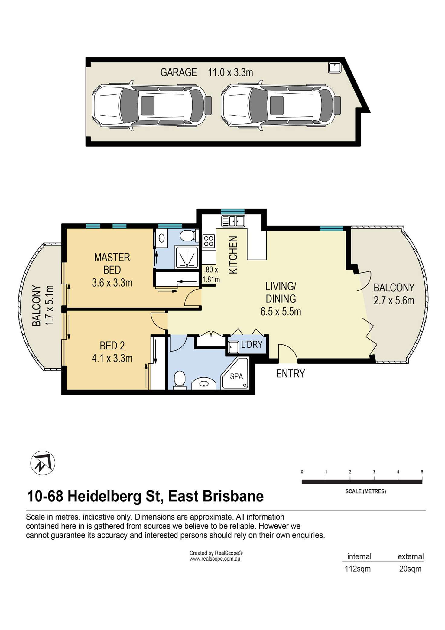 Floorplan of Homely unit listing, 10/68 Heidelberg Street, East Brisbane QLD 4169