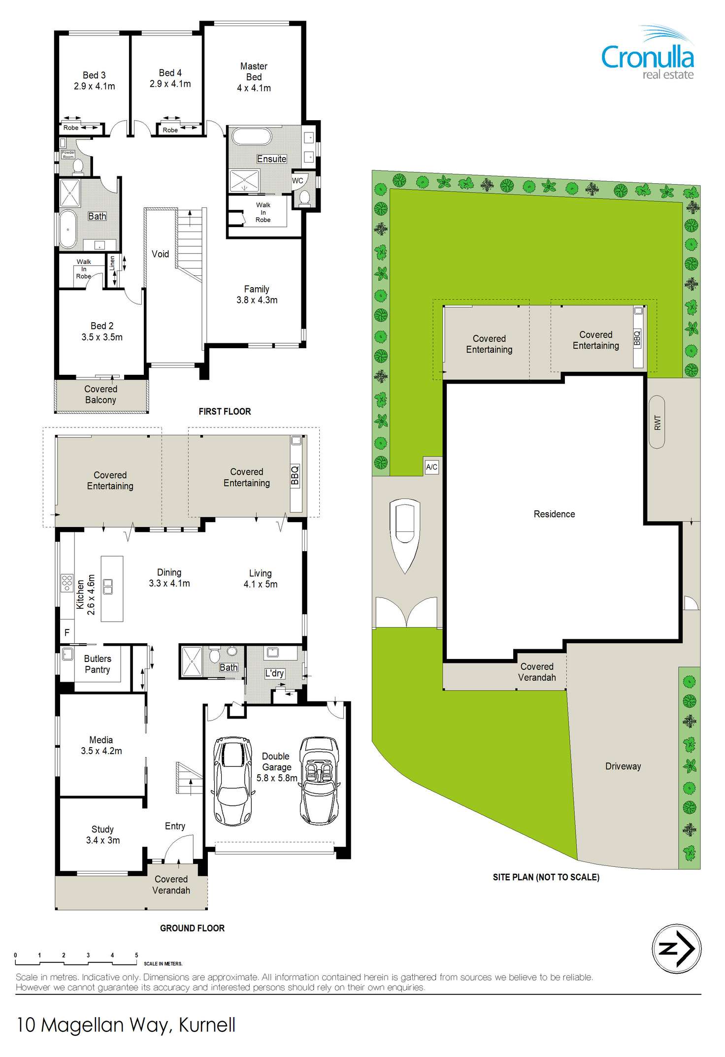 Floorplan of Homely house listing, 10 Magellan Way, Kurnell NSW 2231