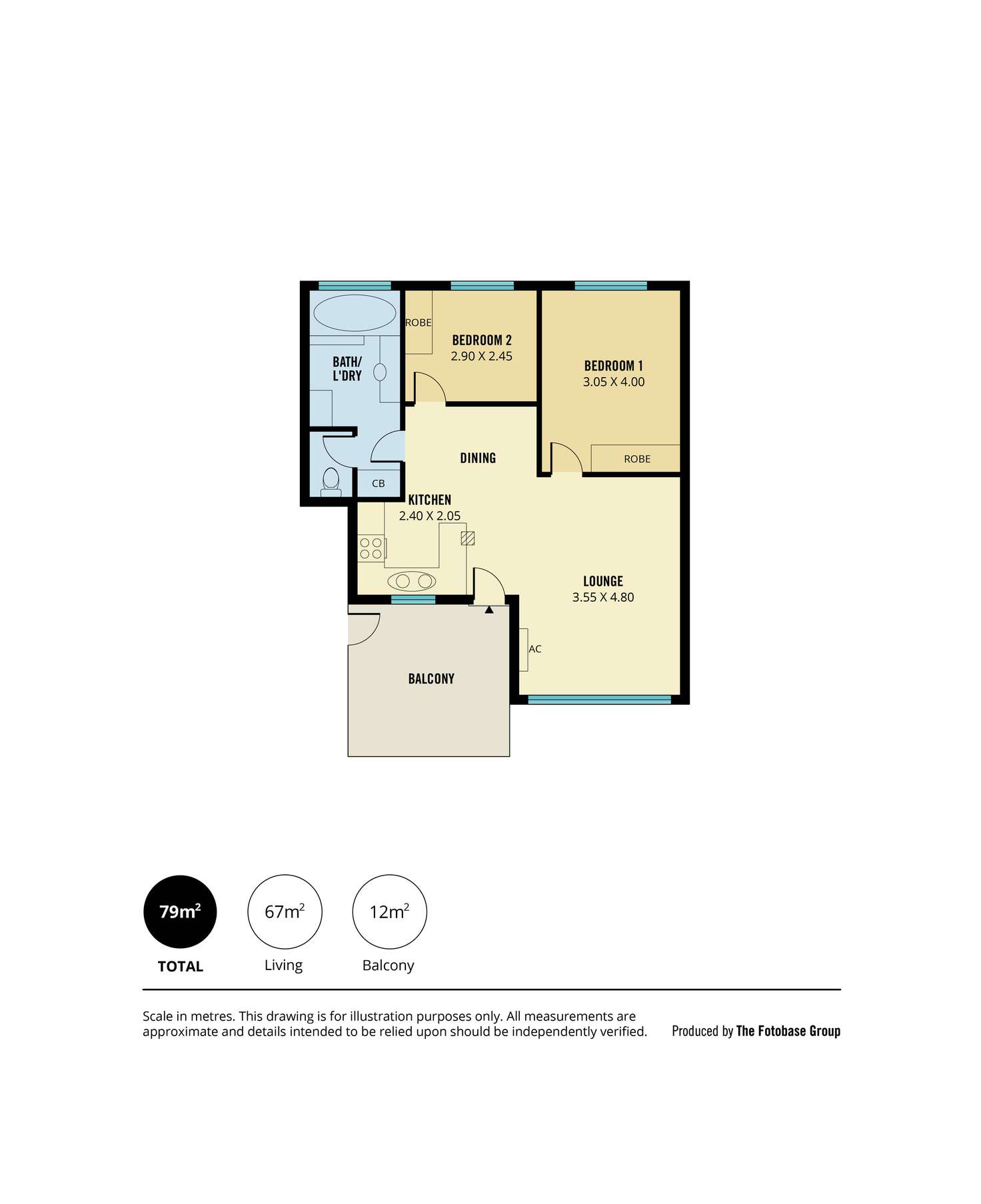 Floorplan of Homely unit listing, 20/137 Anzac Highway, Kurralta Park SA 5037