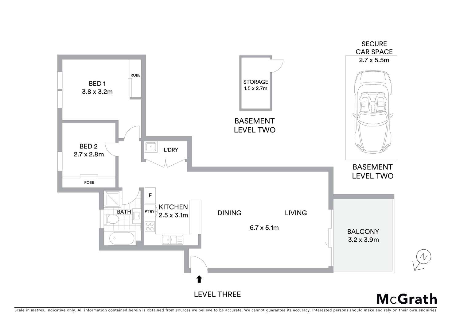 Floorplan of Homely apartment listing, 25/74 Woniora Road, Hurstville NSW 2220