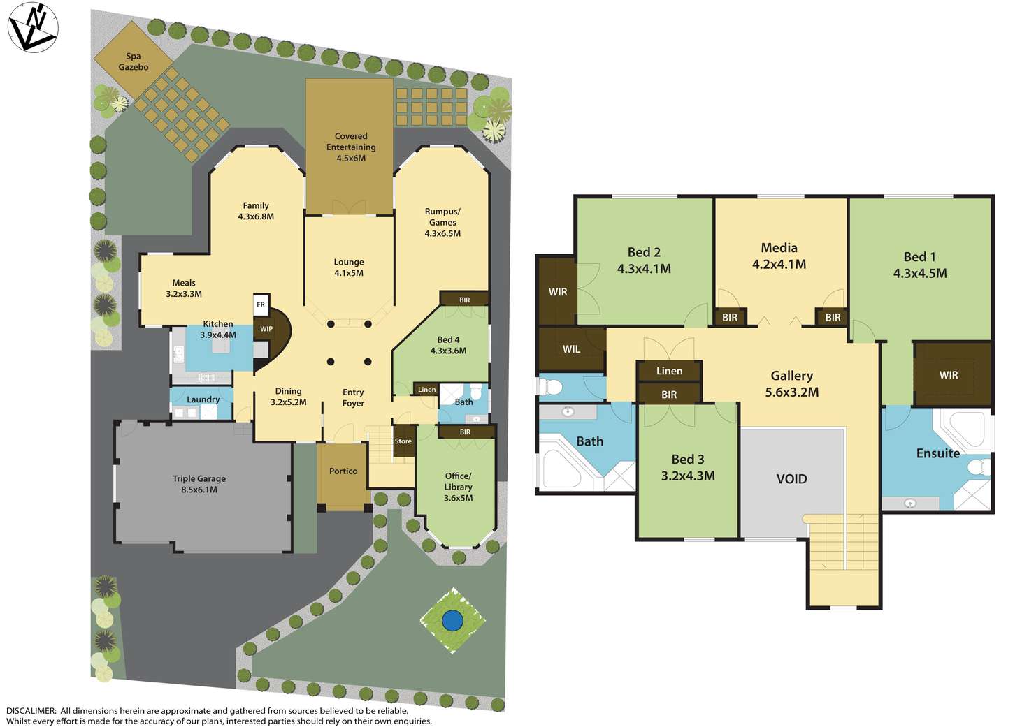 Floorplan of Homely house listing, 4 Bronzewing Terrace, Bella Vista NSW 2153