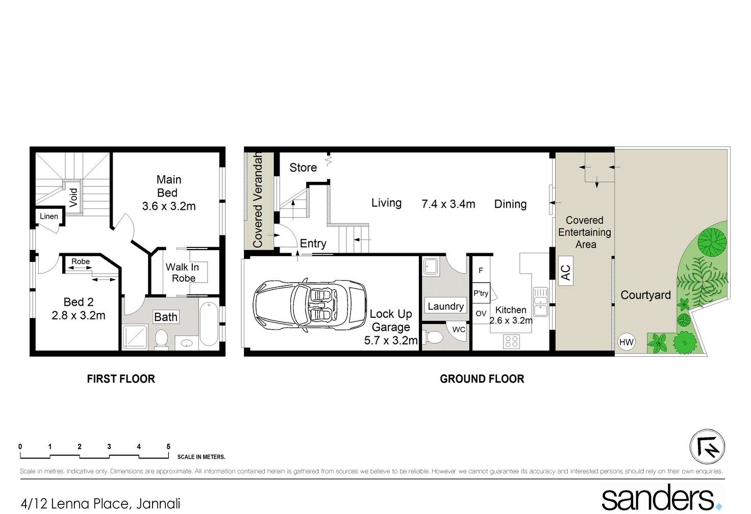 Floorplan of Homely townhouse listing, 4/12 Lenna Place, Jannali NSW 2226
