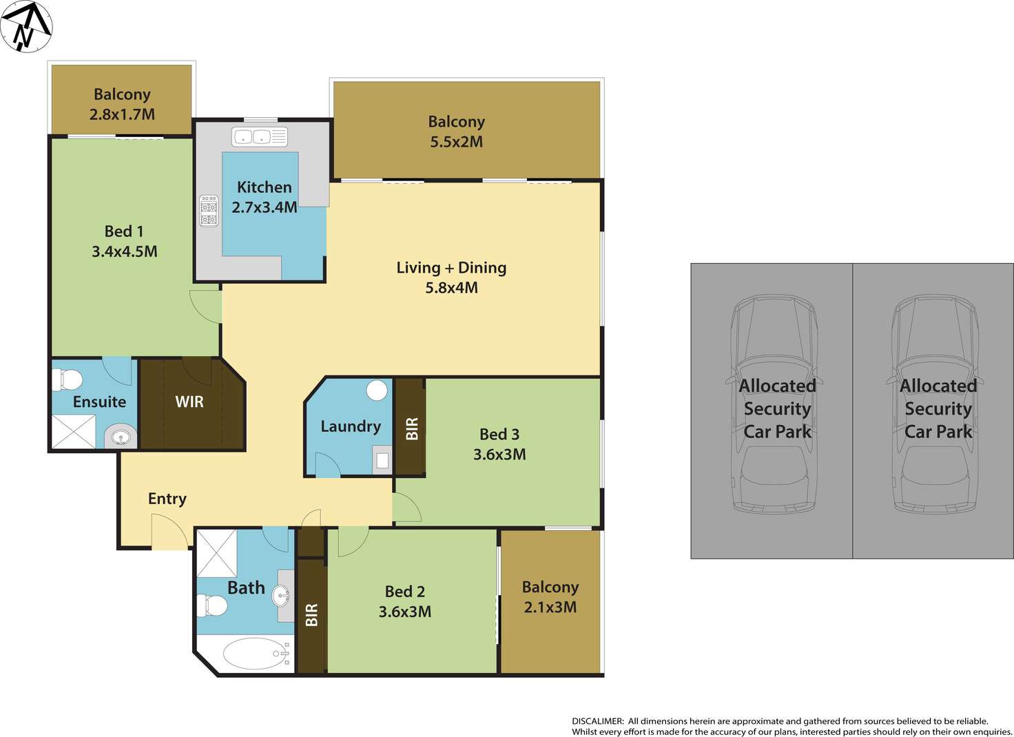 Floorplan of Homely apartment listing, 16/23 Methven Street, Mount Druitt NSW 2770