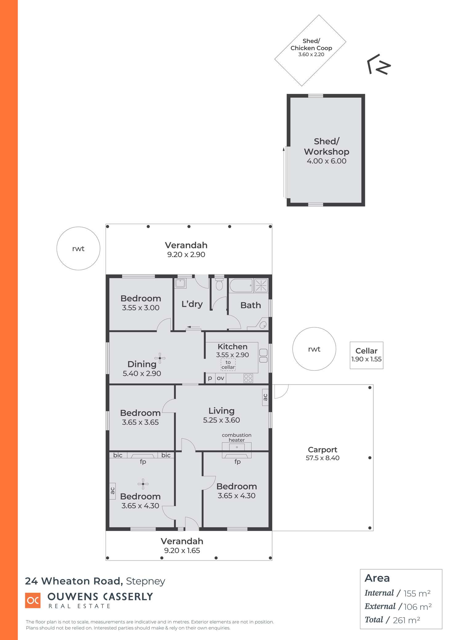 Floorplan of Homely house listing, 24 Wheaton Road, Stepney SA 5069