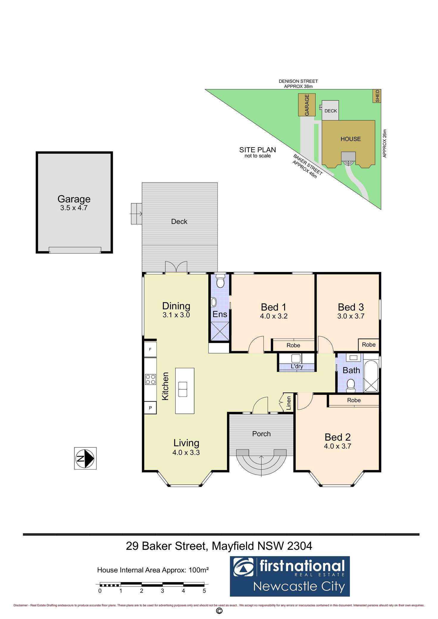 Floorplan of Homely house listing, 29 Baker Street, Mayfield NSW 2304