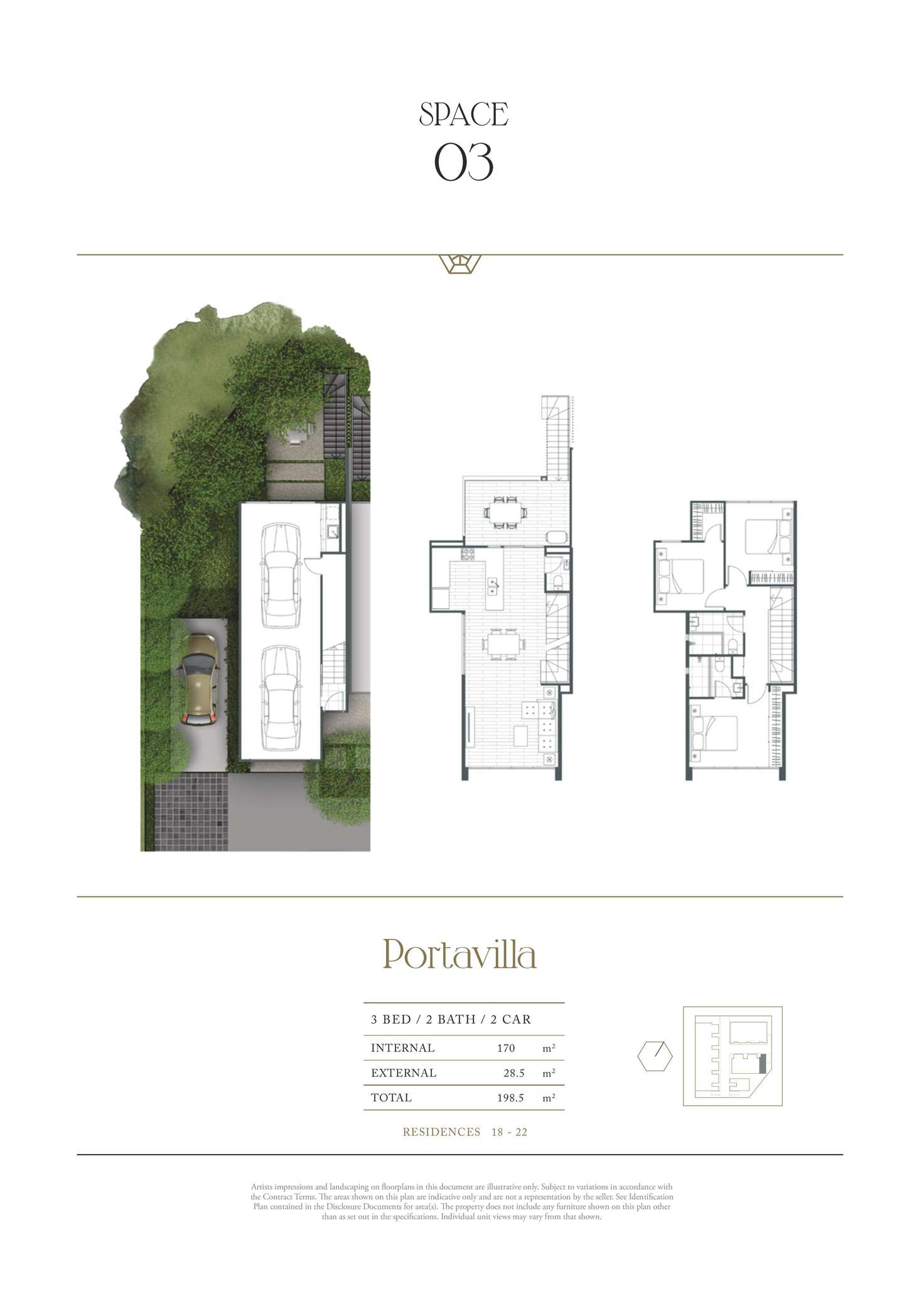 Floorplan of Homely townhouse listing, 22/31 Murarrie Road, Murarrie QLD 4172