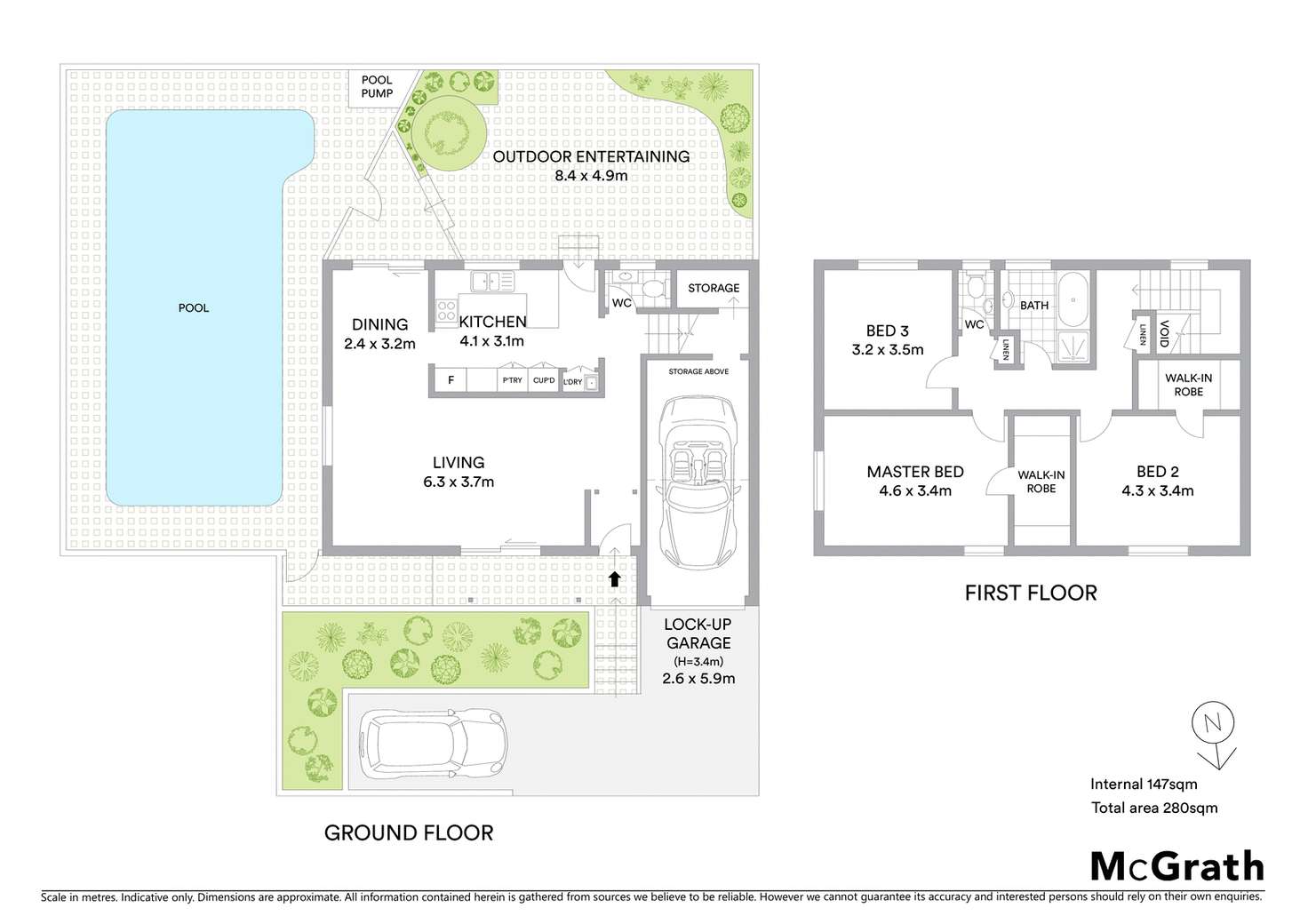 Floorplan of Homely apartment listing, 4/3-7 Luke Street, Hunters Hill NSW 2110
