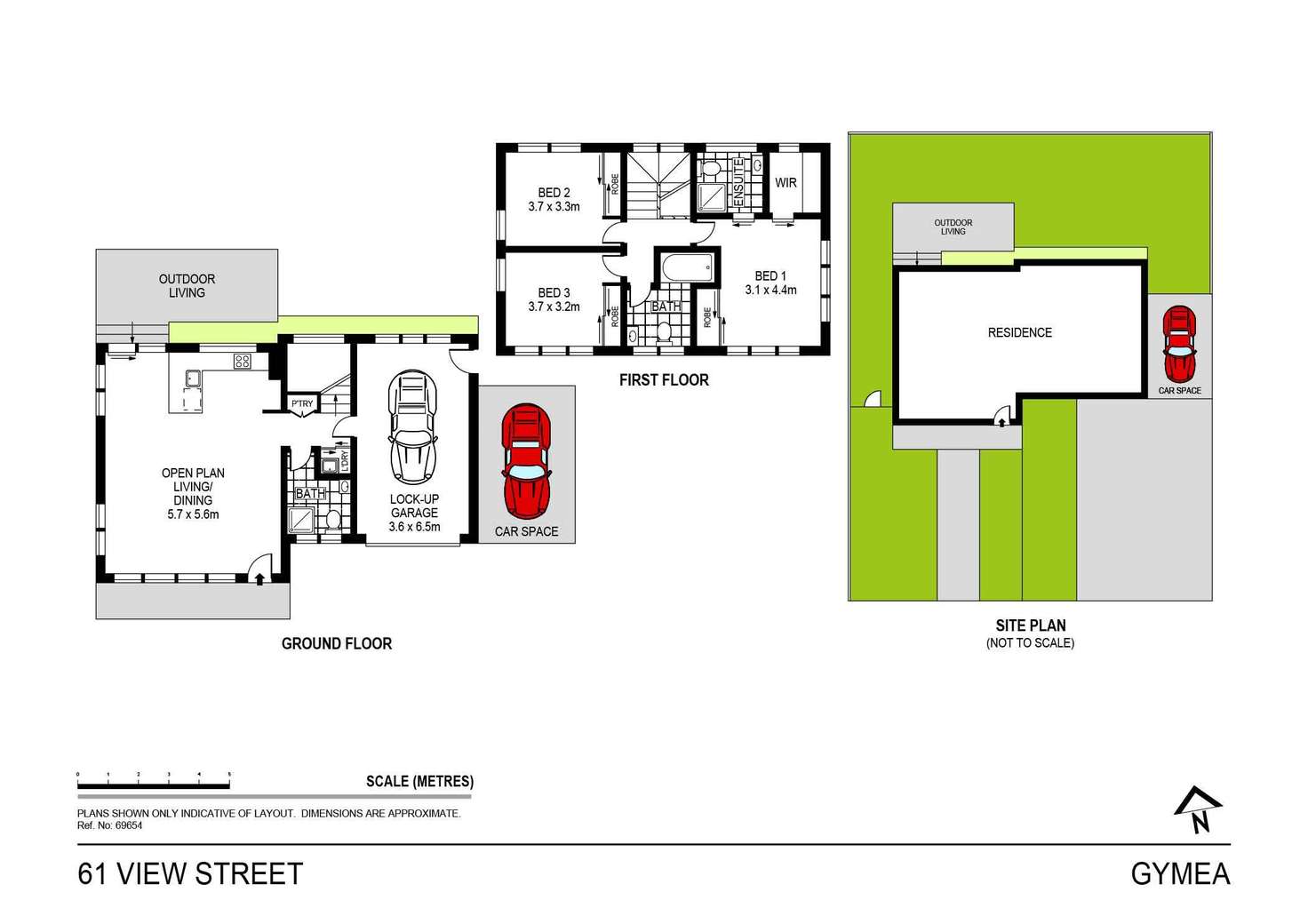 Floorplan of Homely house listing, 61 View Street, Gymea NSW 2227