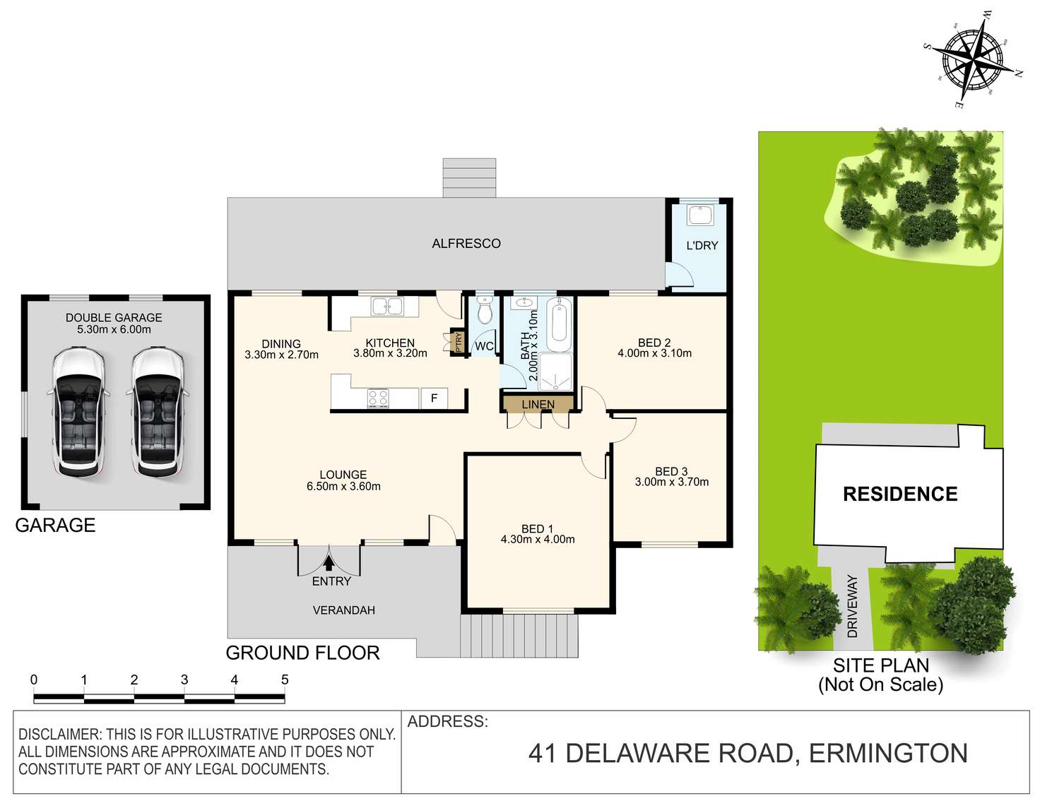 Floorplan of Homely house listing, 41 Delaware Road, Ermington NSW 2115