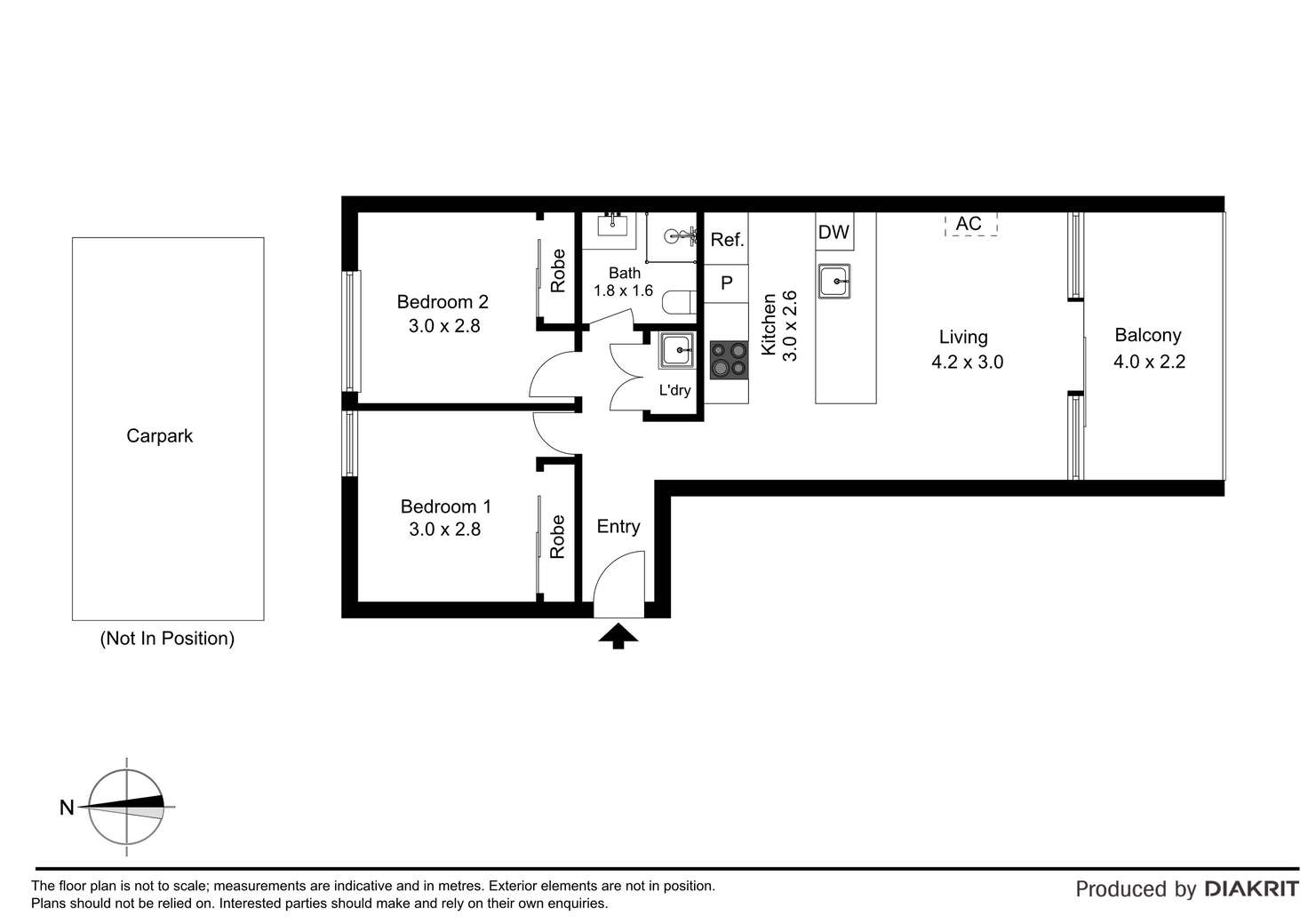 Floorplan of Homely apartment listing, 608/31 Queens Avenue, Hawthorn VIC 3122