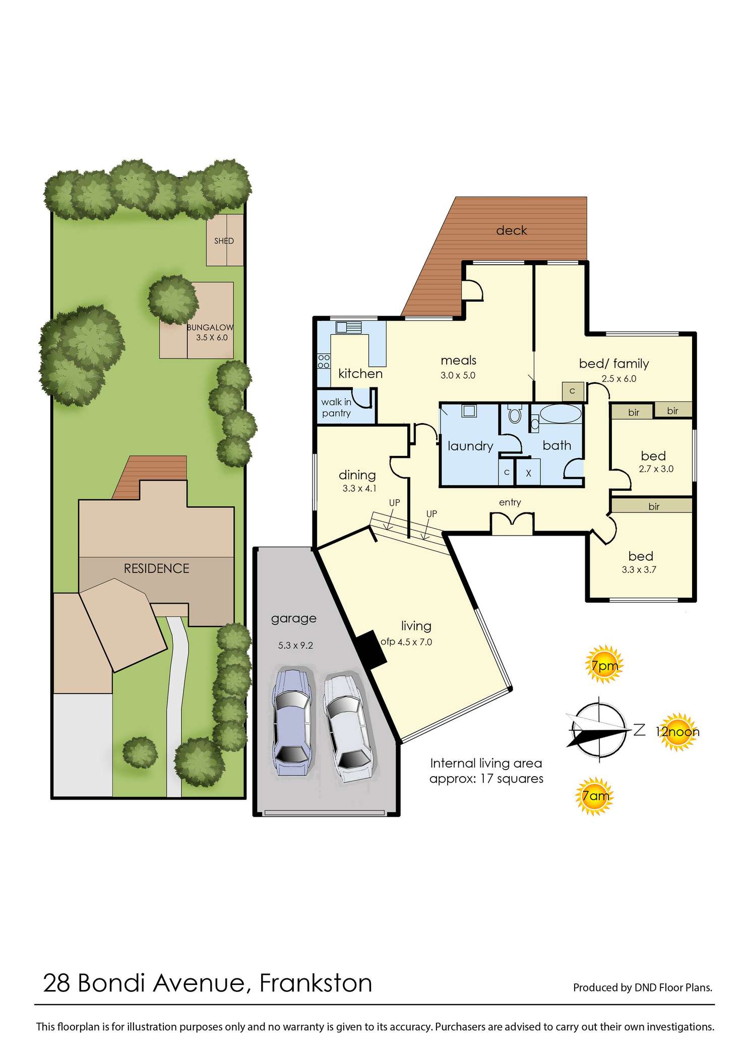 Floorplan of Homely house listing, 28 Bondi Avenue, Frankston VIC 3199