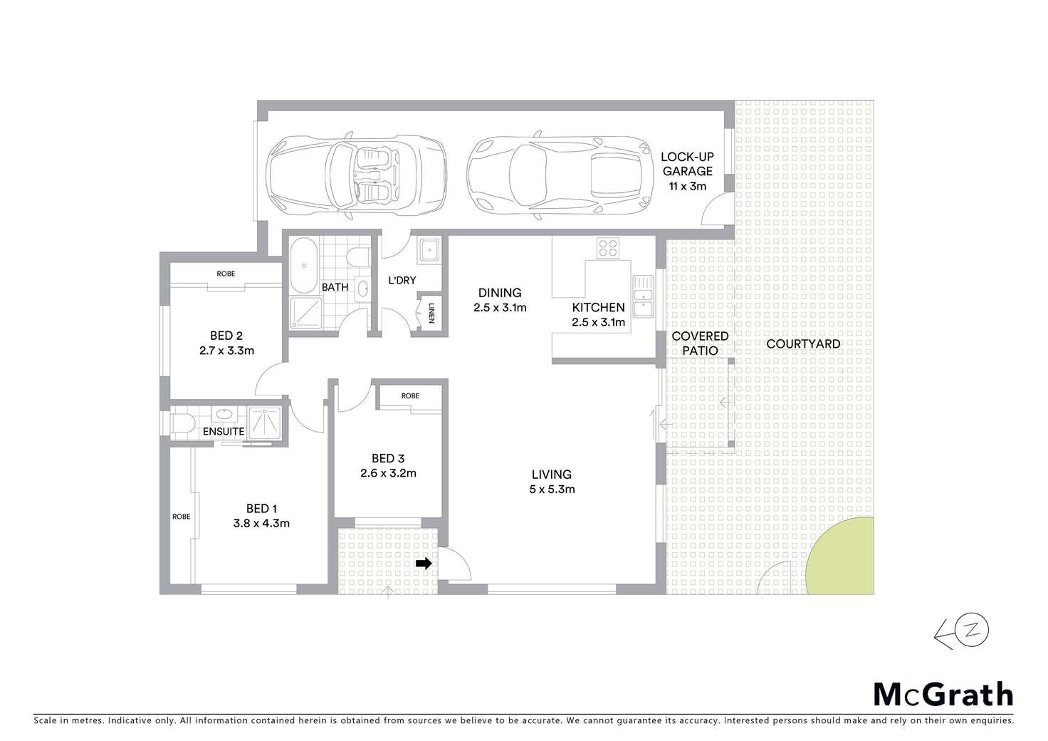 Floorplan of Homely villa listing, 1/14 Tuffy Avenue, Sans Souci NSW 2219