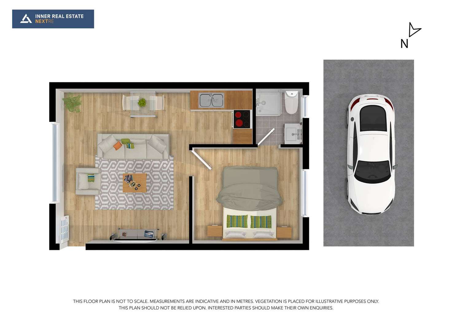 Floorplan of Homely apartment listing, 2/138 Mitchell Street, Brunswick East VIC 3057