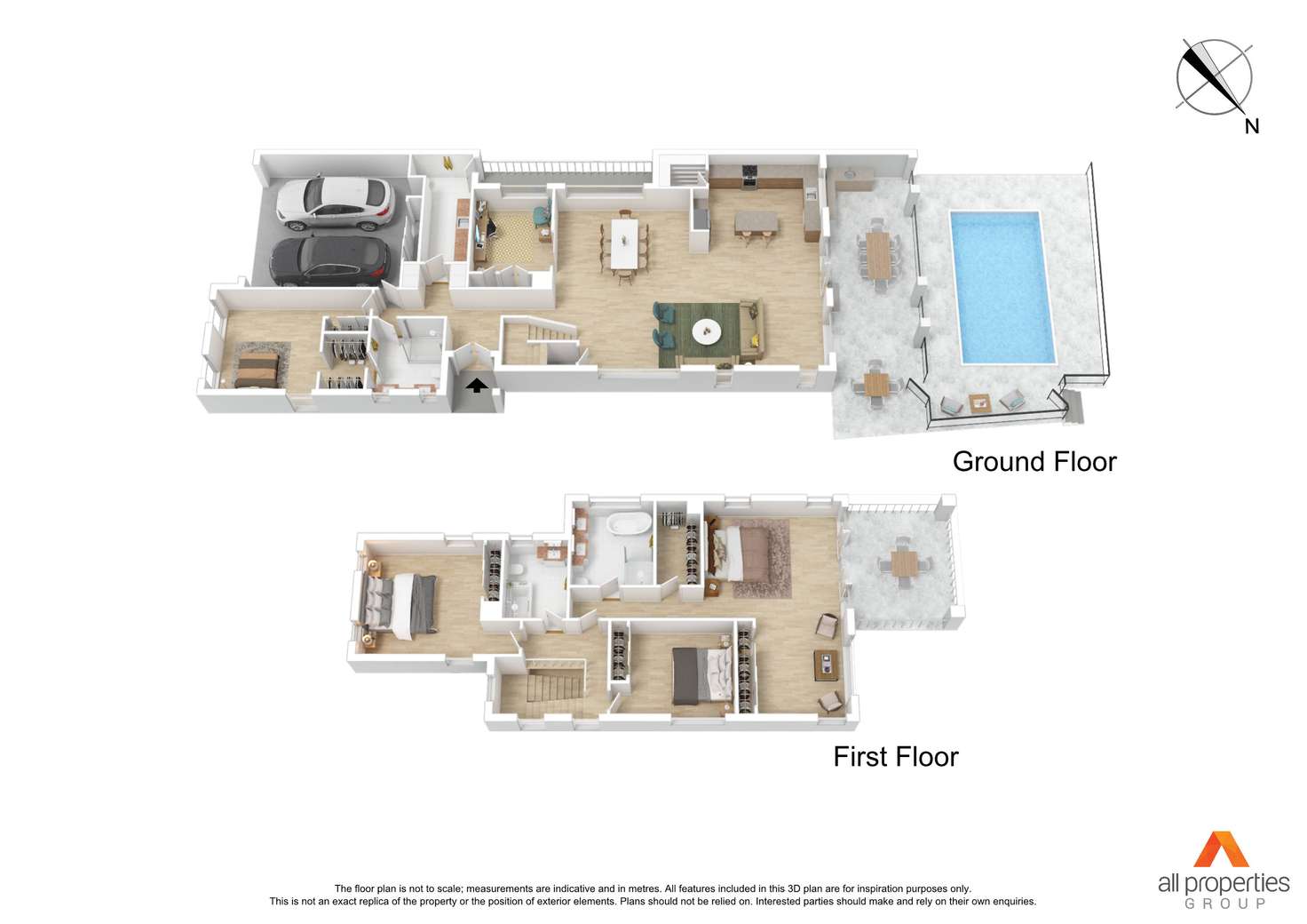 Floorplan of Homely house listing, 503 Oyster Cove Promenade, Helensvale QLD 4212