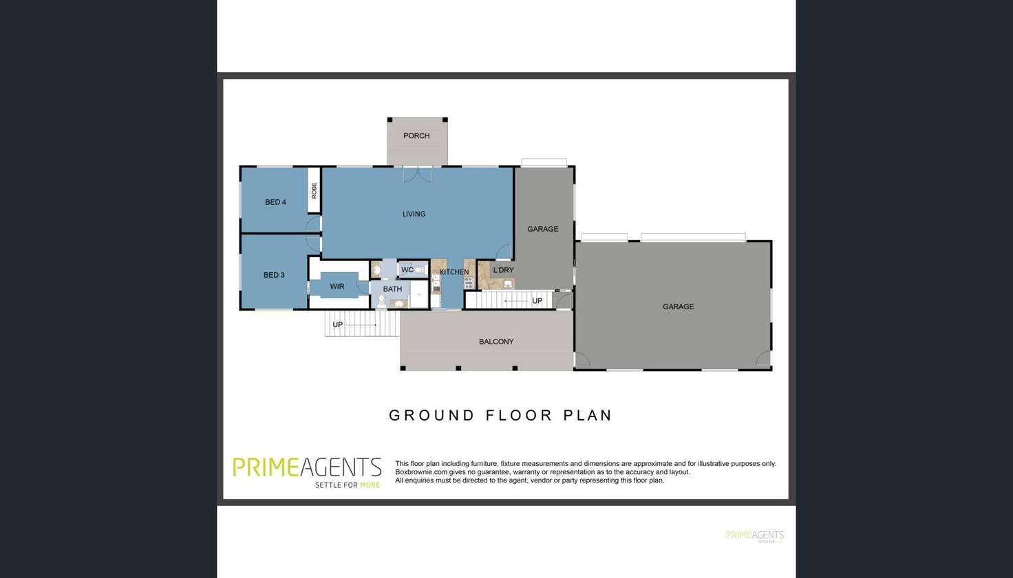Floorplan of Homely unit listing, 7 Trobriand Place, Kawungan QLD 4655