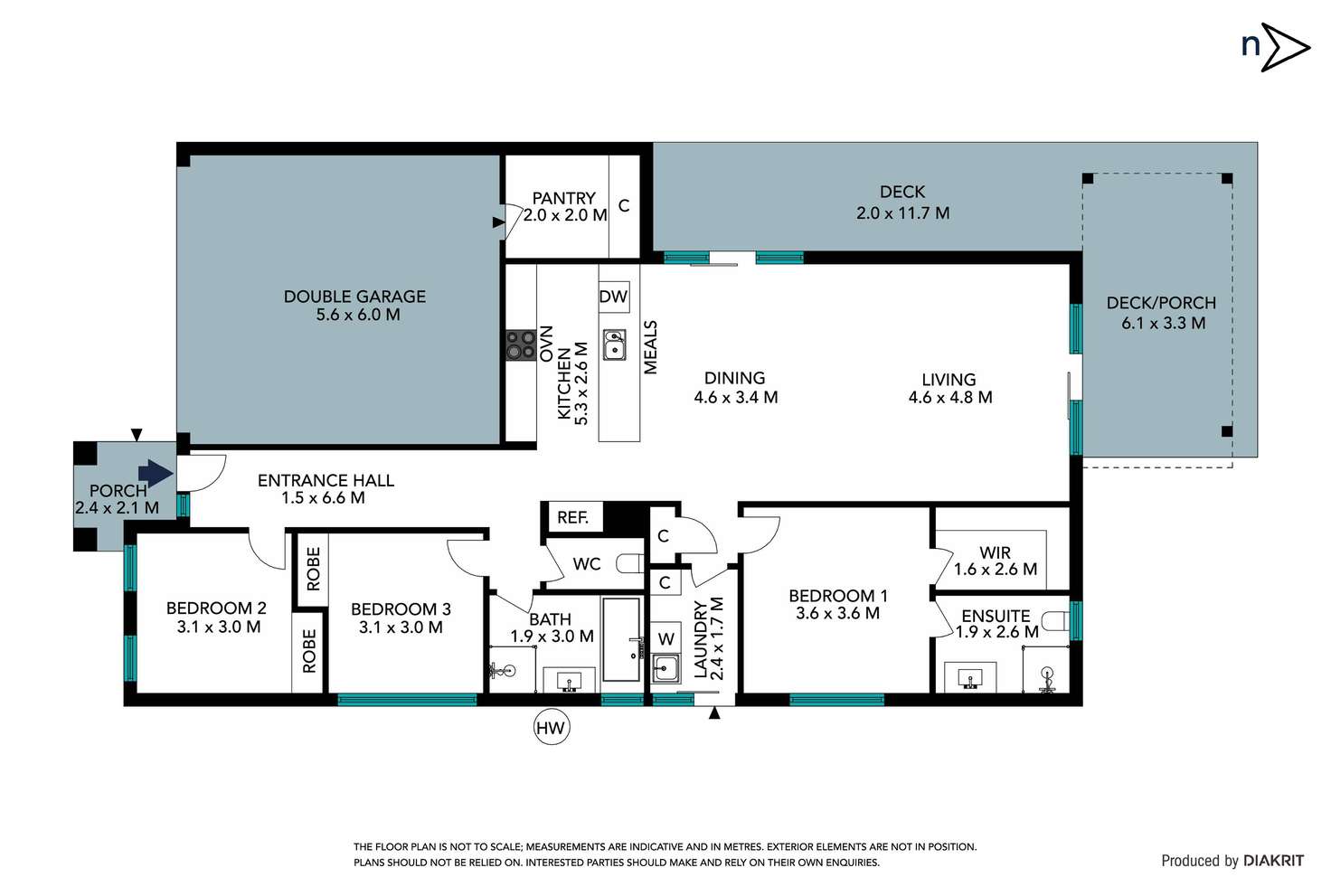Floorplan of Homely house listing, 59 Fortress Road, Doreen VIC 3754
