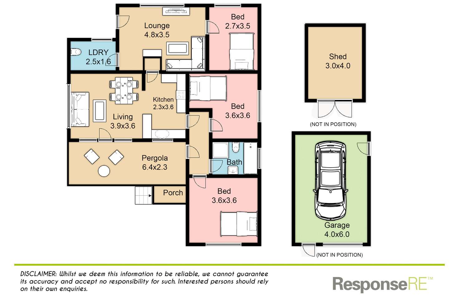 Floorplan of Homely house listing, 152 Victoria Street, Werrington NSW 2747