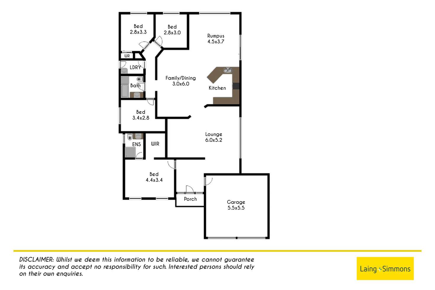 Floorplan of Homely house listing, 3 Kukundi Drive, Glenmore Park NSW 2745