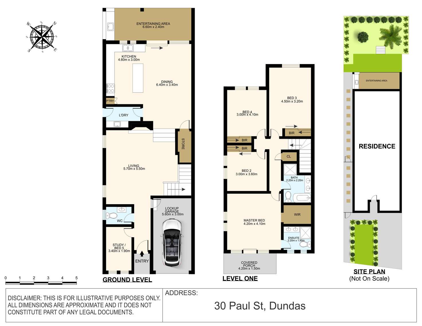 Floorplan of Homely semiDetached listing, 30 Paul Street, Dundas NSW 2117