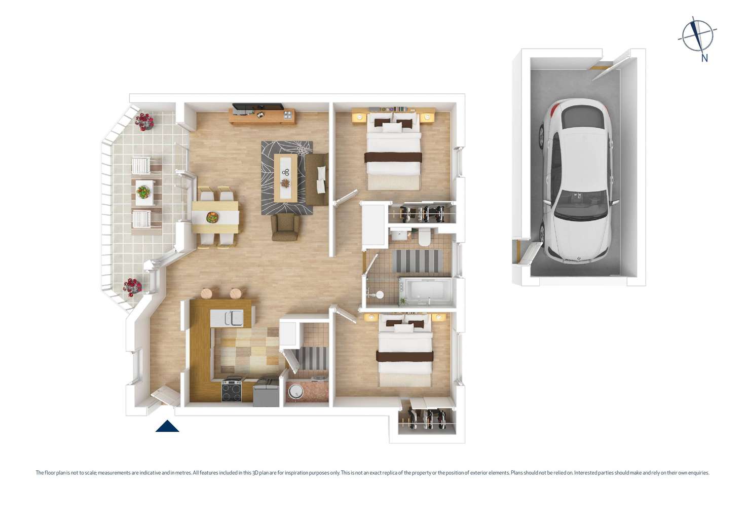 Floorplan of Homely unit listing, 6/32 Fourth Avenue, Blacktown NSW 2148