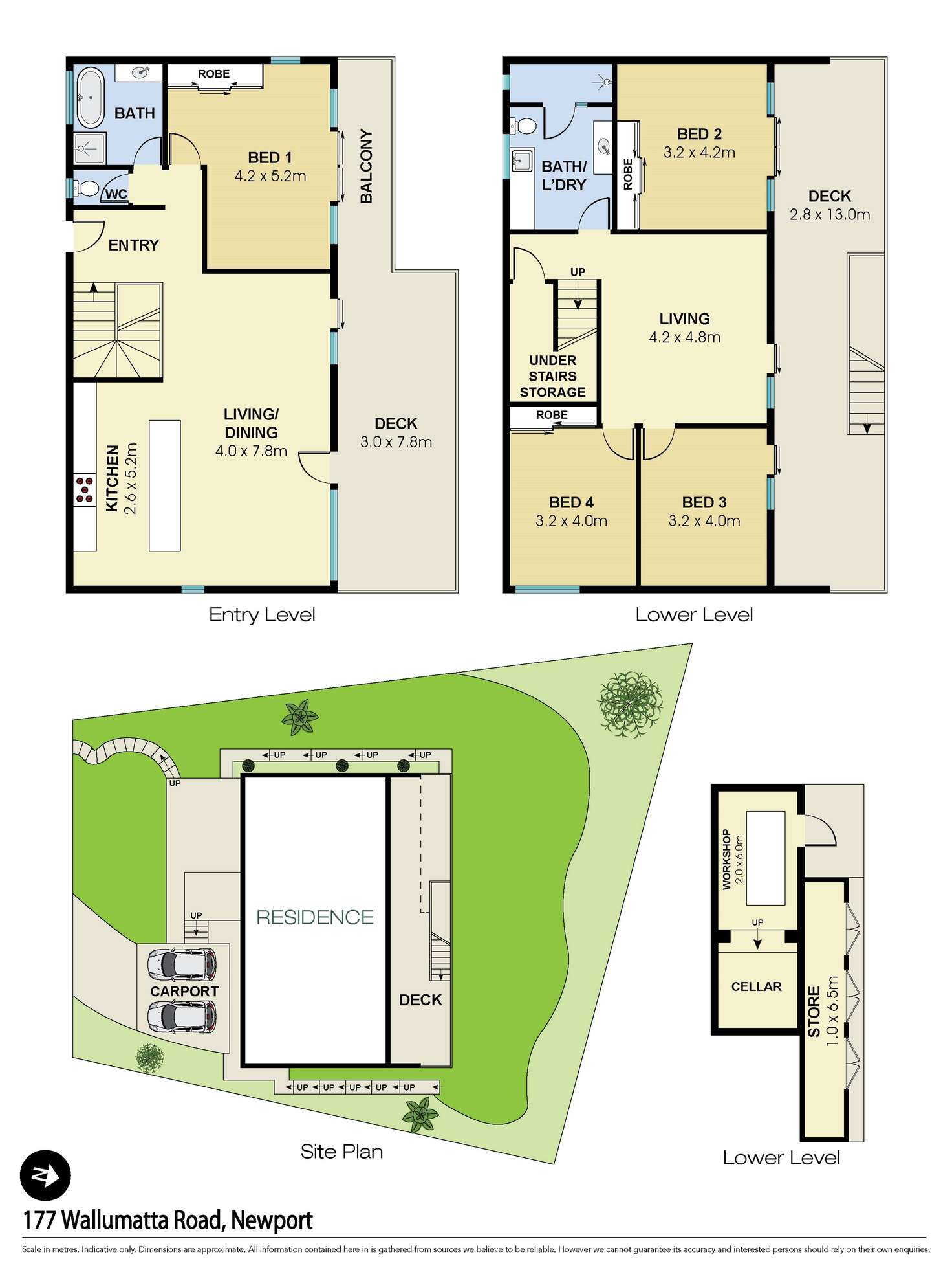 Floorplan of Homely house listing, 177 Wallumatta Road, Newport NSW 2106