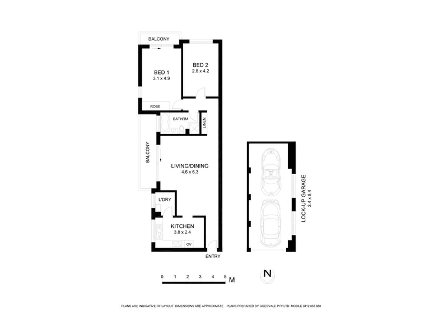 Floorplan of Homely apartment listing, 9/147 Smith Street, Summer Hill NSW 2130