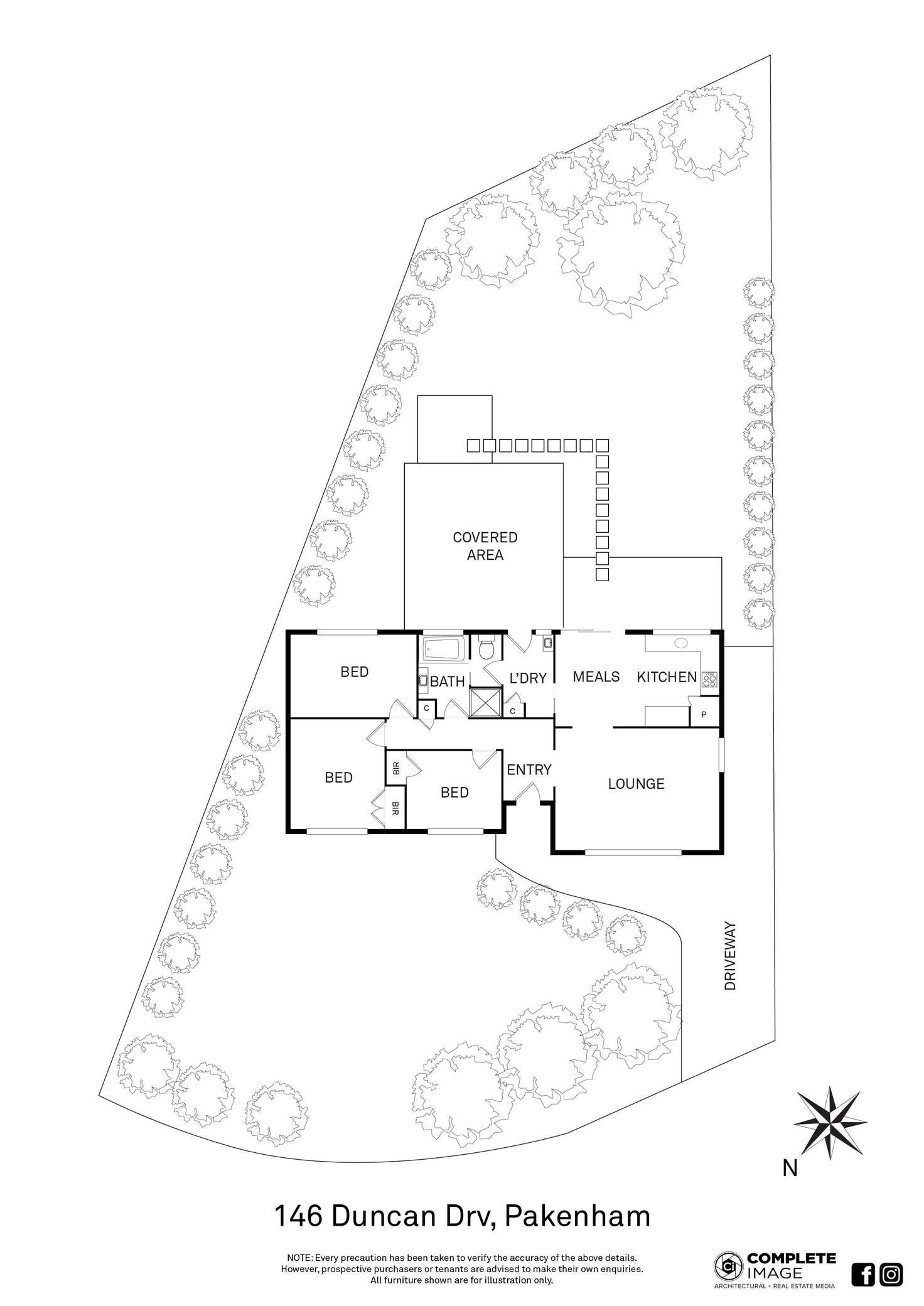 Floorplan of Homely house listing, 146 Duncan Drive, Pakenham VIC 3810
