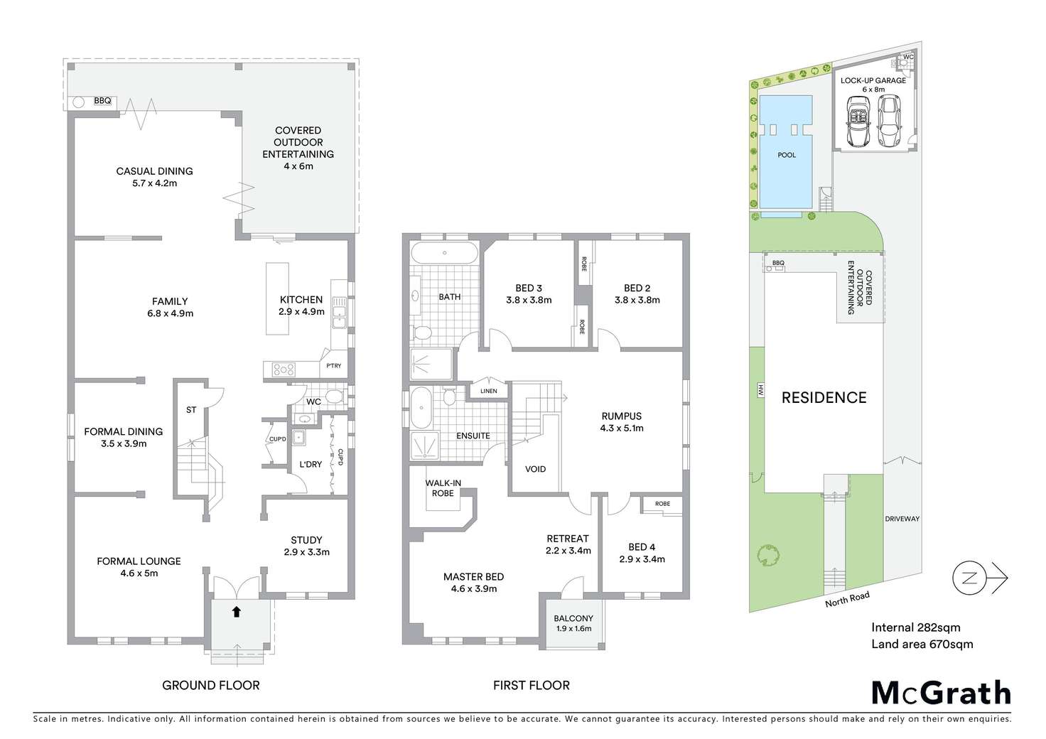 Floorplan of Homely house listing, 134 North Road, Eastwood NSW 2122