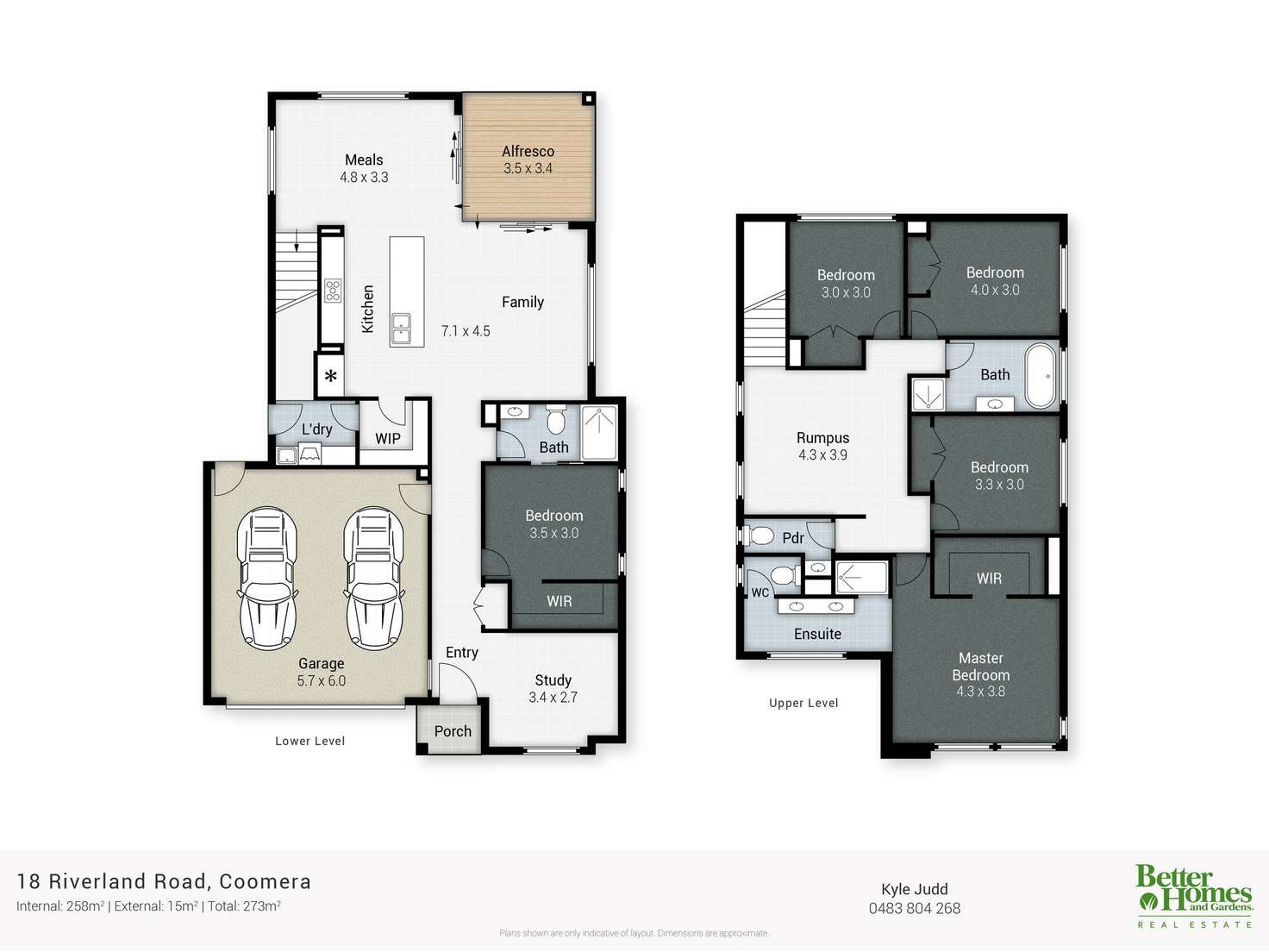 Floorplan of Homely house listing, 18 Riverland Road, Coomera QLD 4209