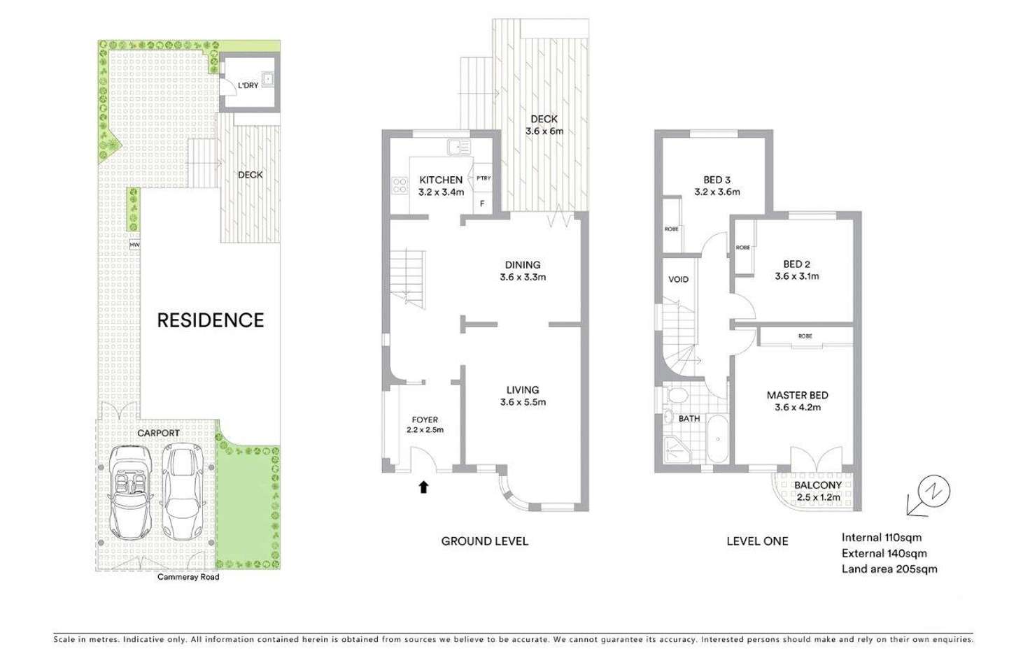 Floorplan of Homely semiDetached listing, 37A Cammeray Road, Cammeray NSW 2062