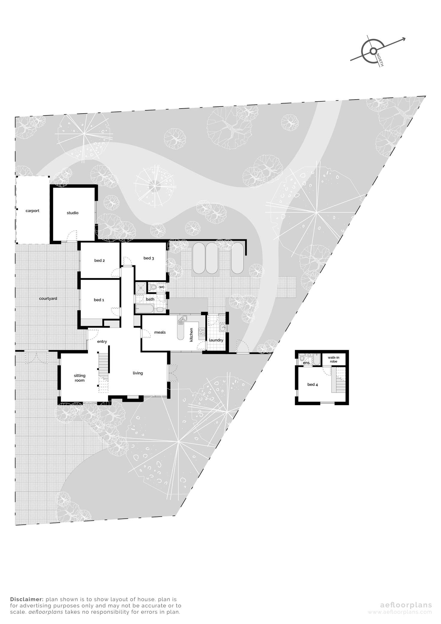 Floorplan of Homely house listing, 5 Wisdom Place, Hughes ACT 2605