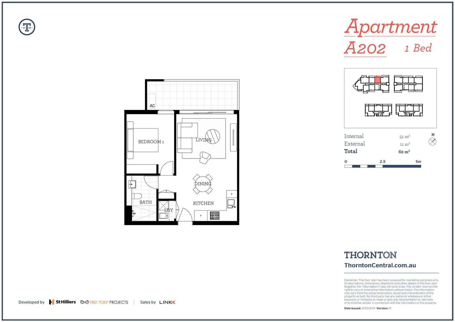 Floorplan of Homely apartment listing, 202/101A Lord Sheffield Circuit, Penrith NSW 2750