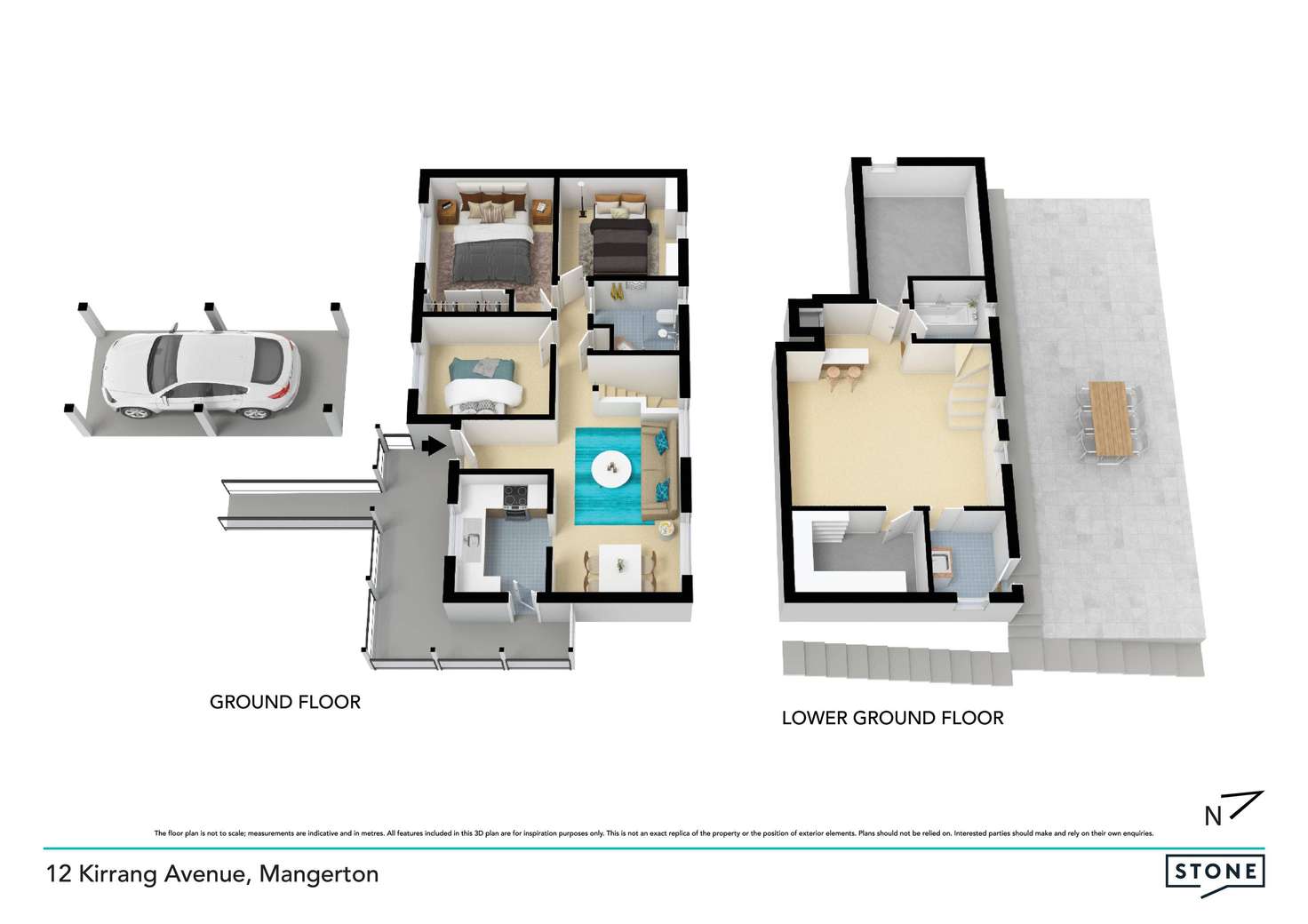 Floorplan of Homely house listing, 12 Kirrang Avenue, Mangerton NSW 2500