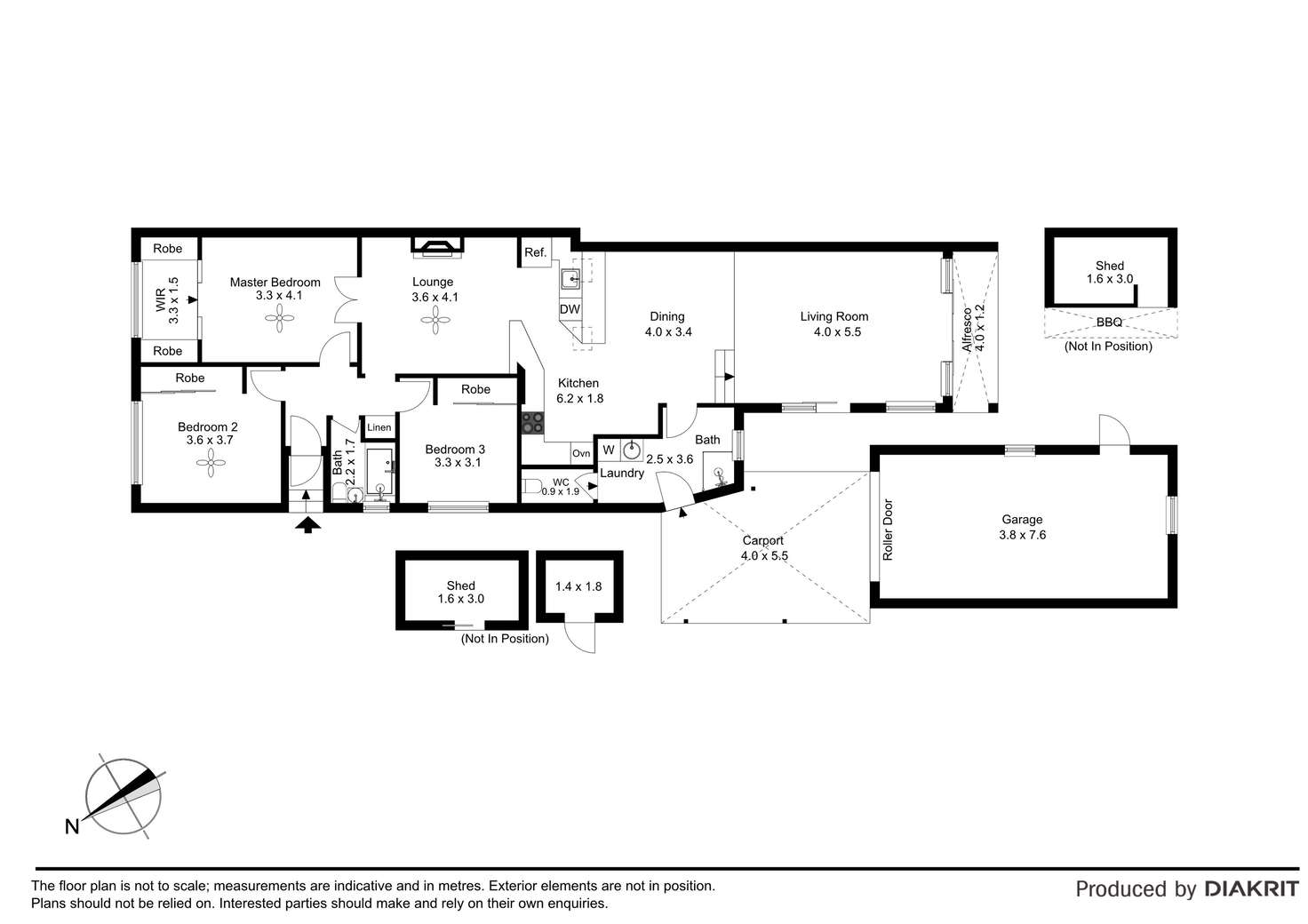 Floorplan of Homely semiDetached listing, 267 Woniora Road, Blakehurst NSW 2221