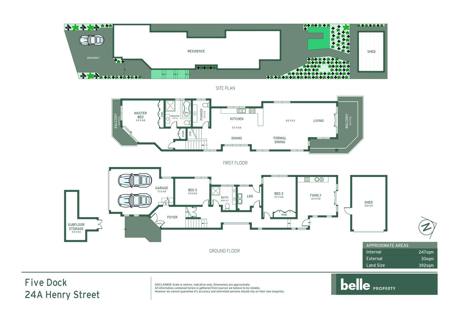 Floorplan of Homely house listing, 24a Henry Street, Five Dock NSW 2046