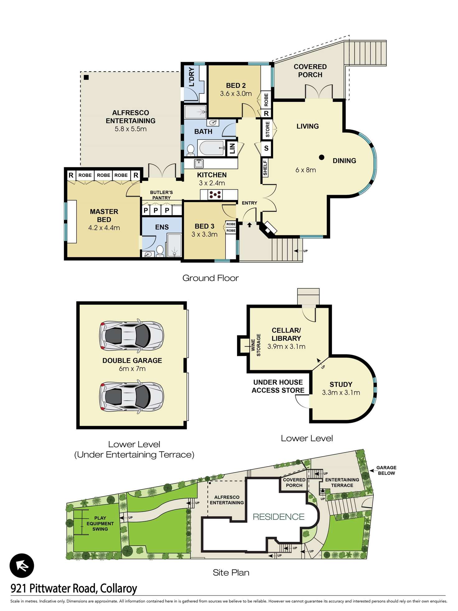 Floorplan of Homely house listing, 921 Pittwater Road, Collaroy NSW 2097