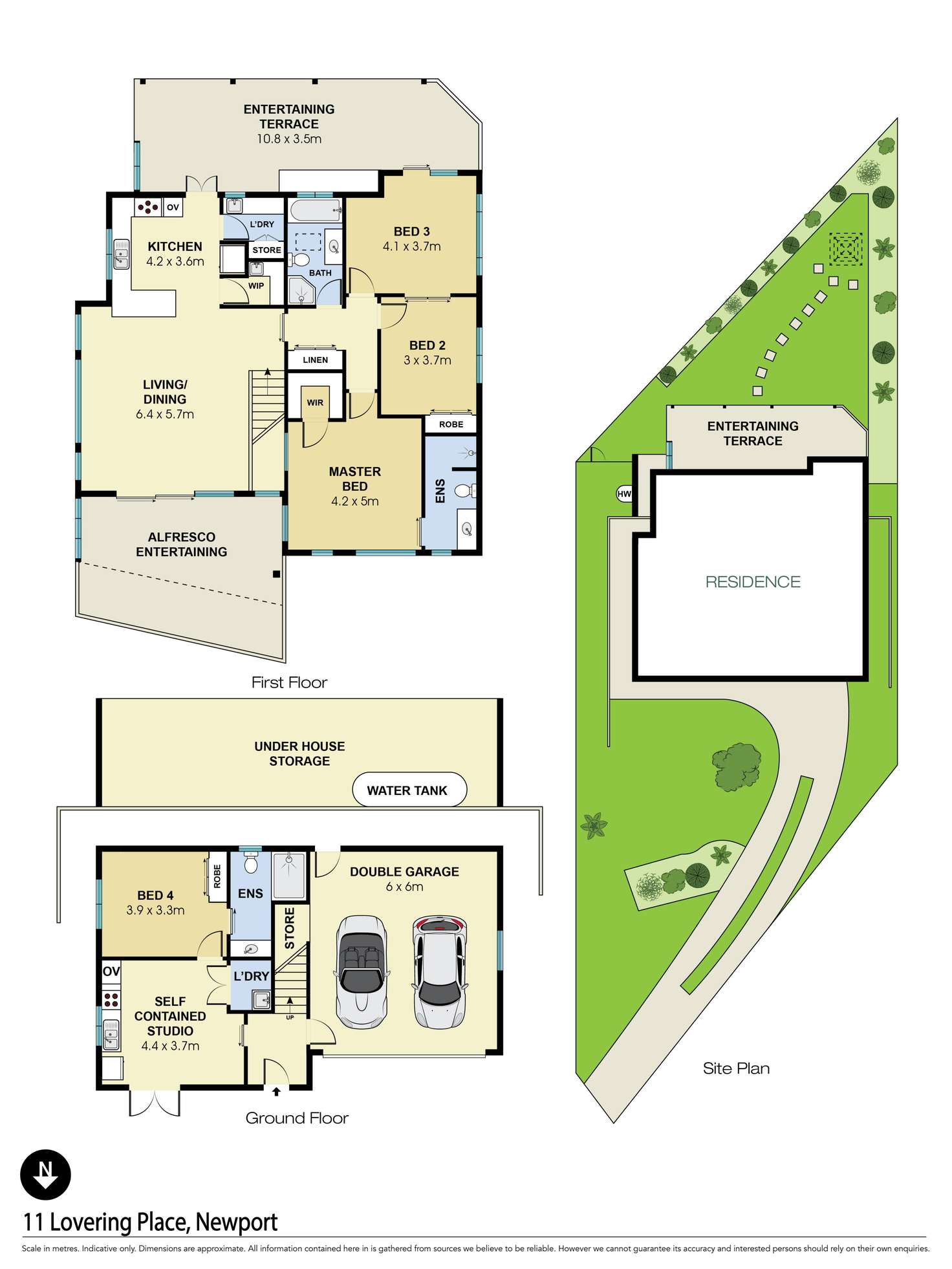 Floorplan of Homely house listing, 11 Lovering Place, Newport NSW 2106