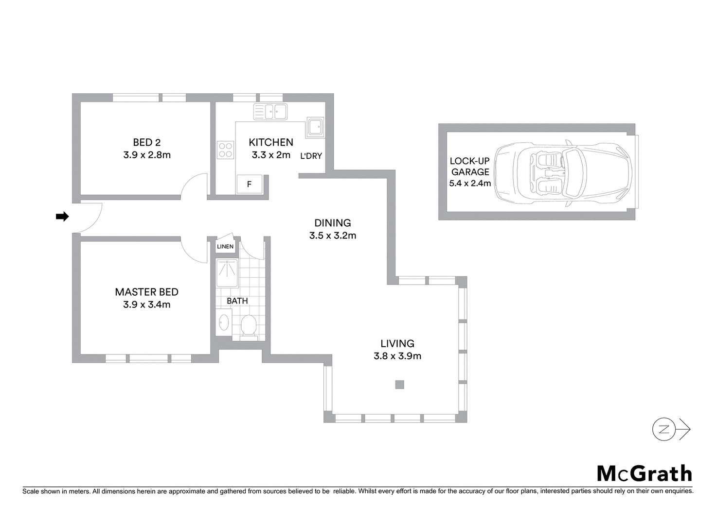 Floorplan of Homely apartment listing, 11/116 Mount Street, Coogee NSW 2034