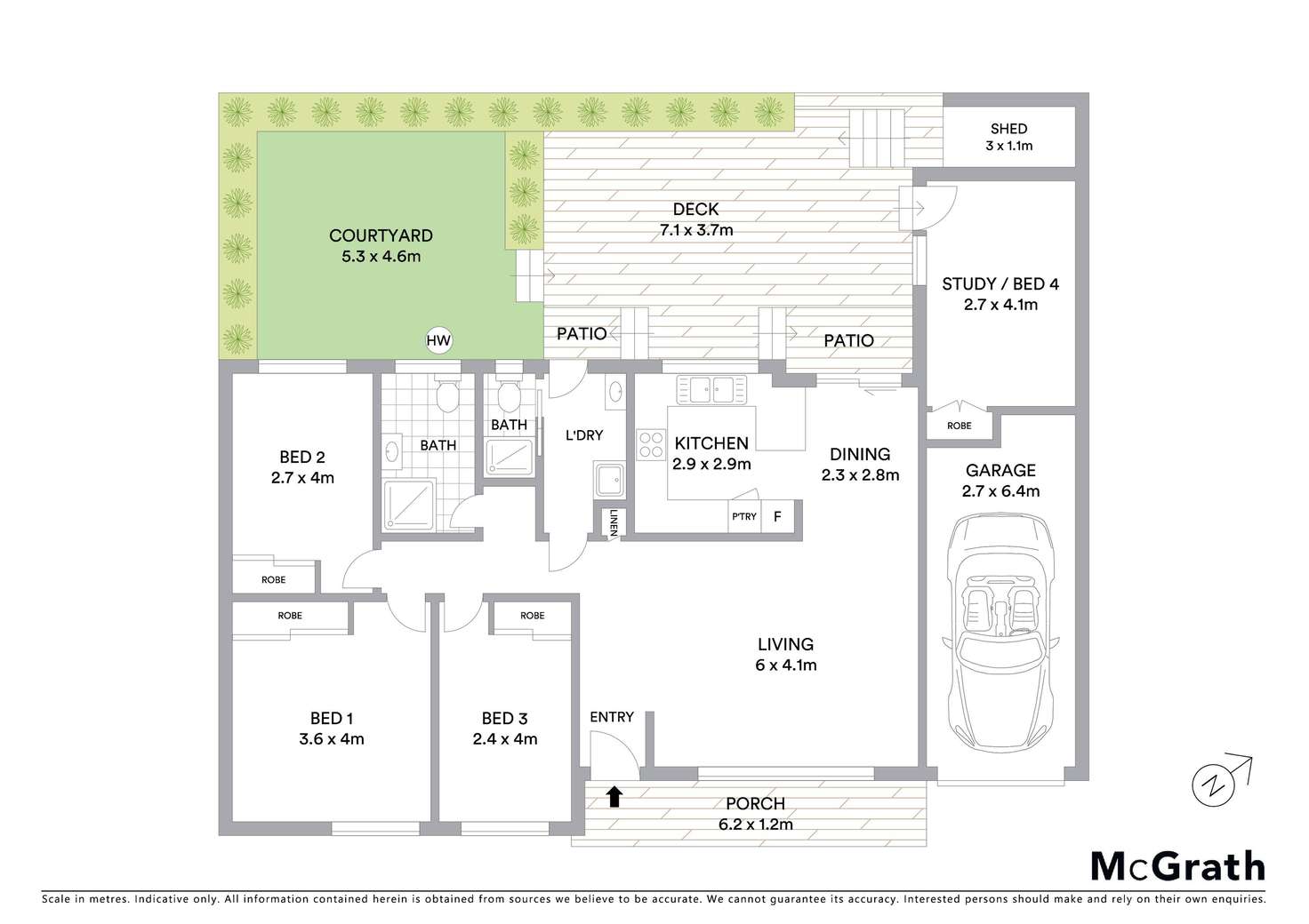 Floorplan of Homely villa listing, 2/33 Bassett Street, Hurstville NSW 2220