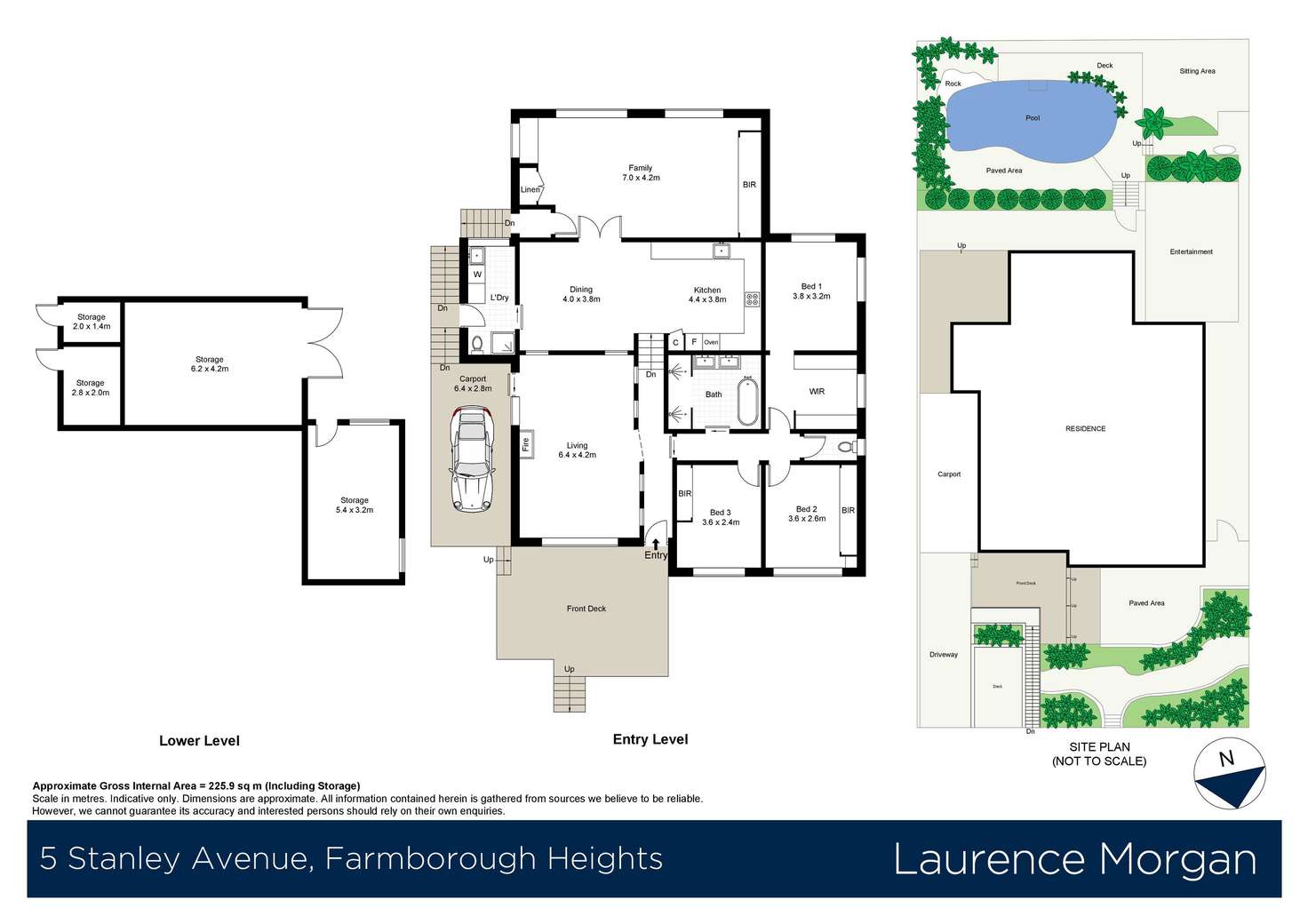 Floorplan of Homely house listing, 5 Stanley Avenue, Farmborough Heights NSW 2526