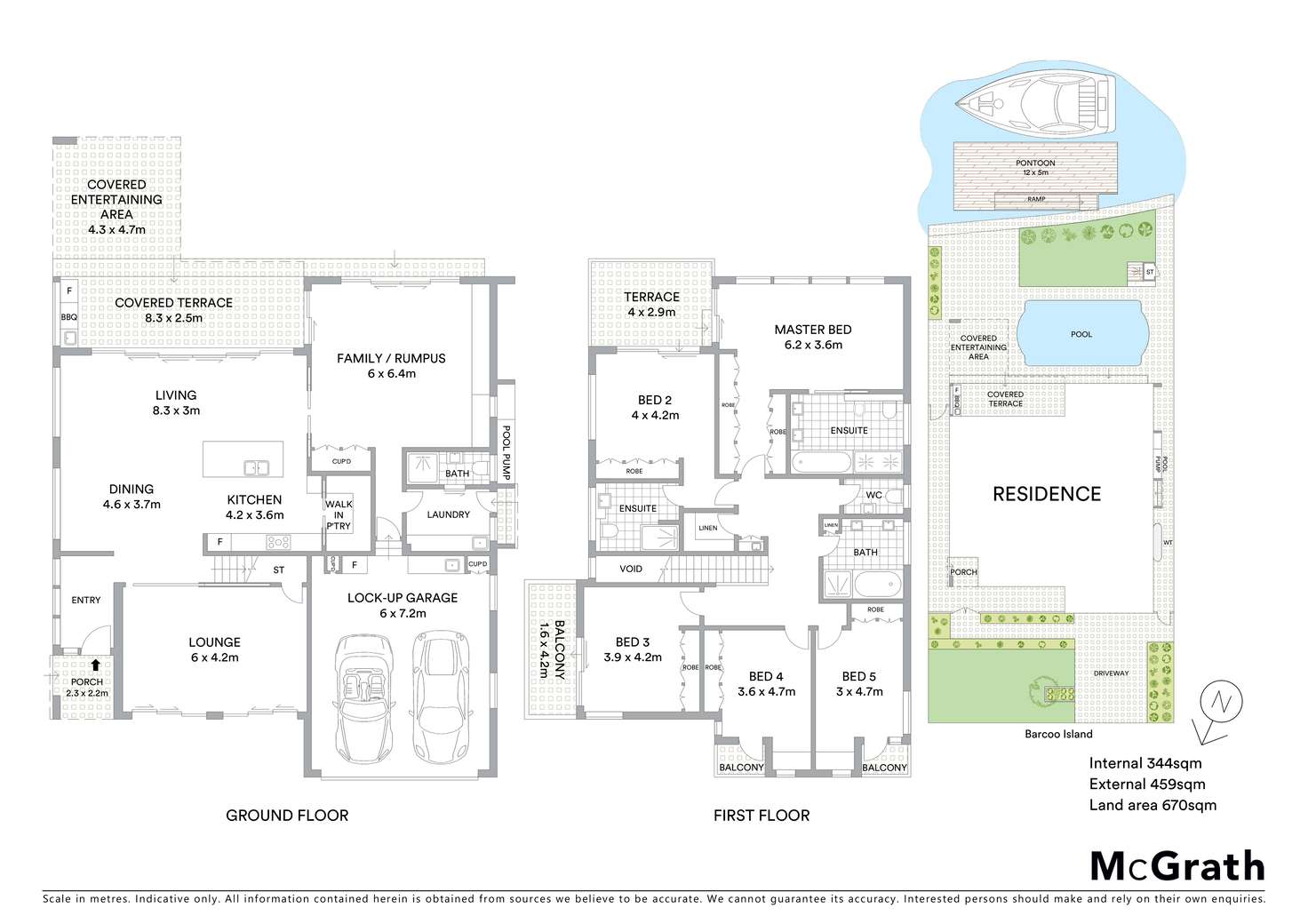 Floorplan of Homely house listing, 16 Barcoo Island, Sylvania Waters NSW 2224