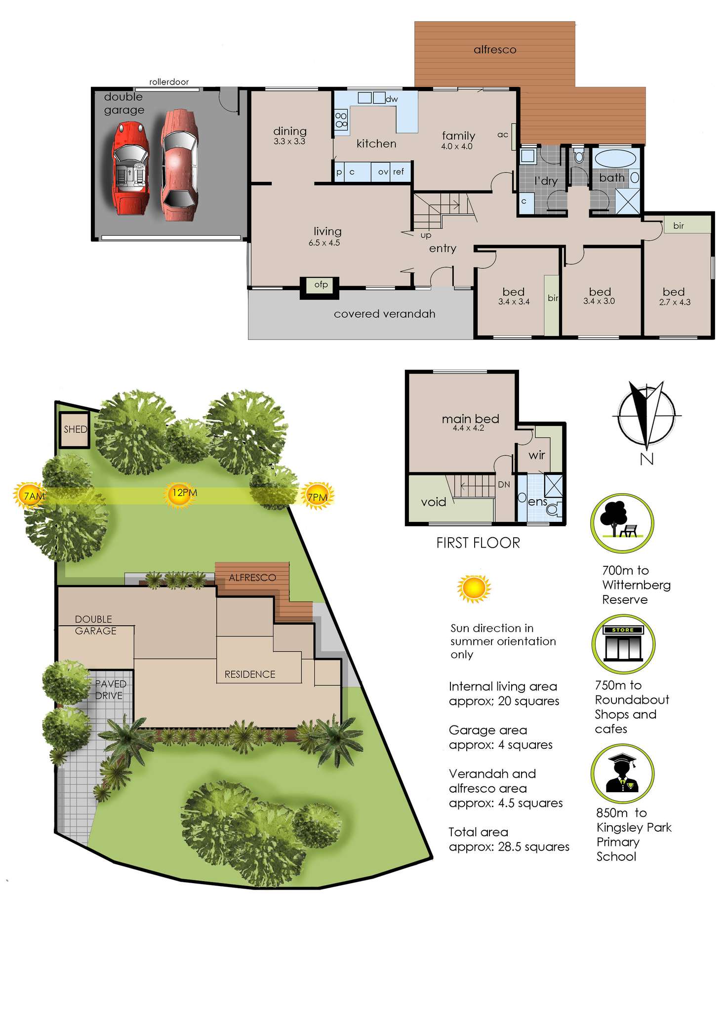 Floorplan of Homely house listing, 10 Francesca Court, Frankston VIC 3199