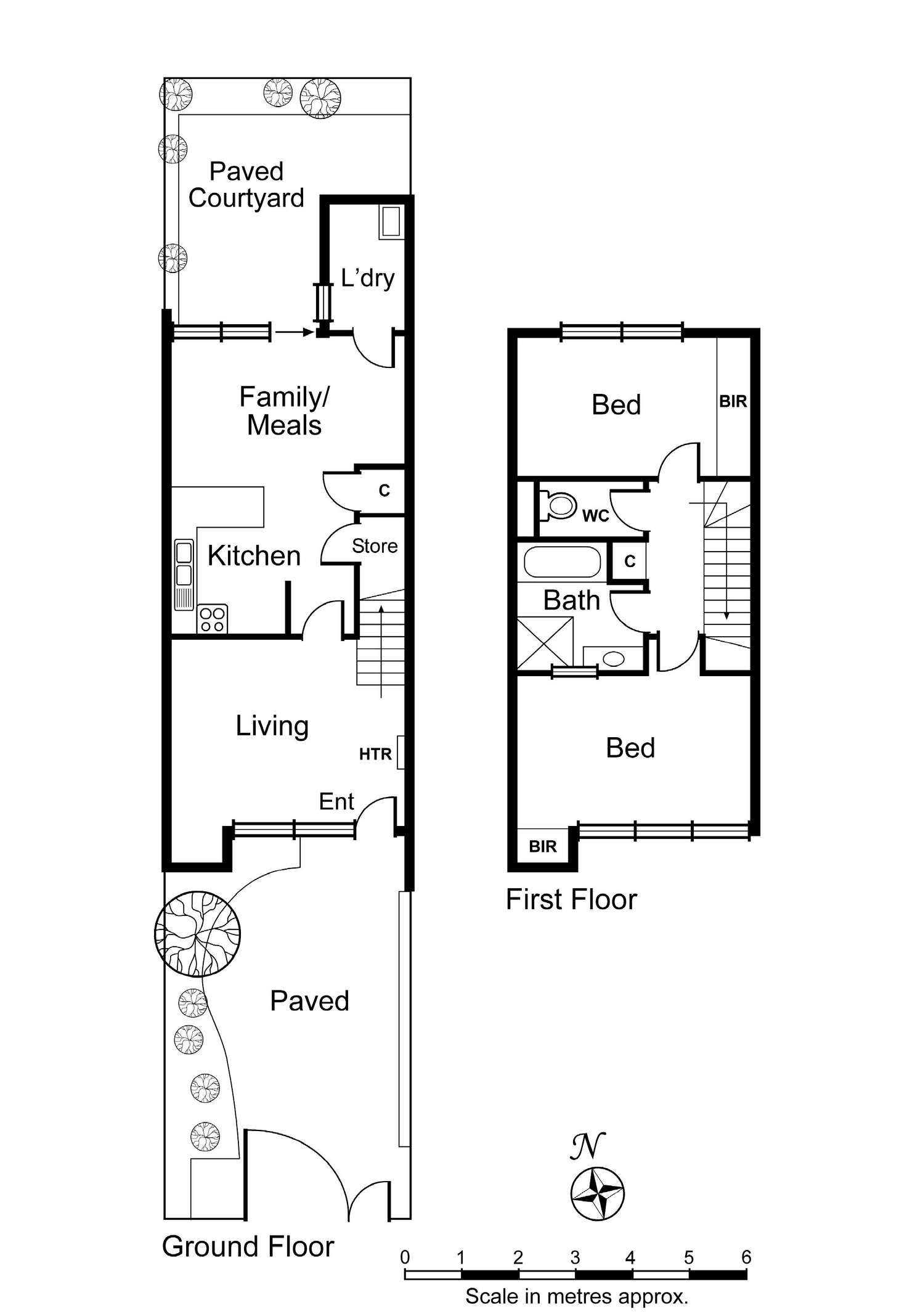 Floorplan of Homely house listing, 55 James Street, Prahran VIC 3181