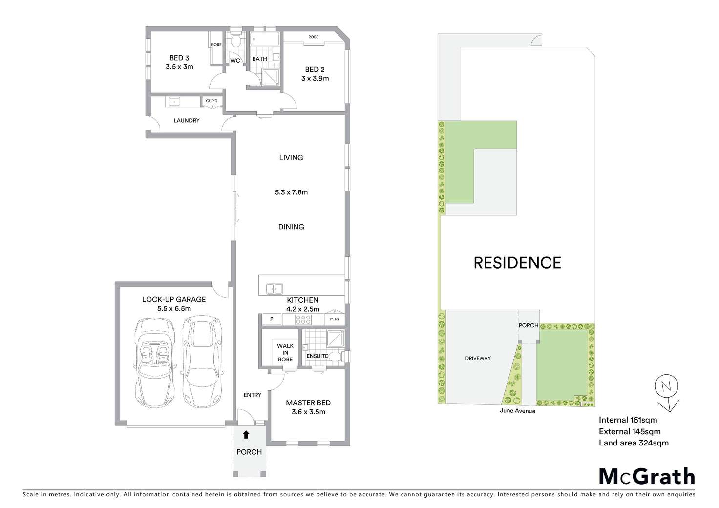 Floorplan of Homely townhouse listing, 25A June Avenue, Hamlyn Heights VIC 3215