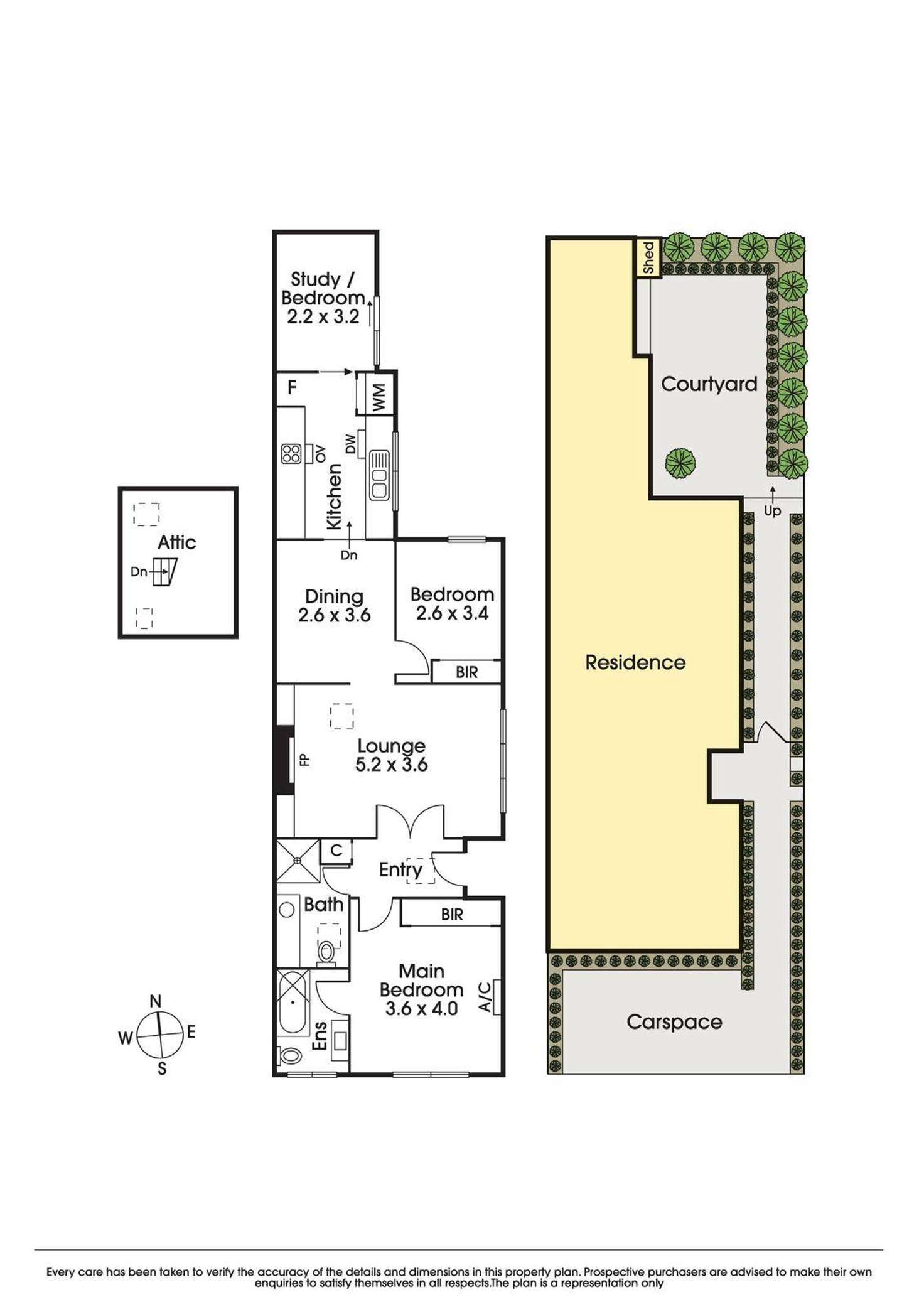 Floorplan of Homely house listing, 24 Florence Street, Prahran VIC 3181