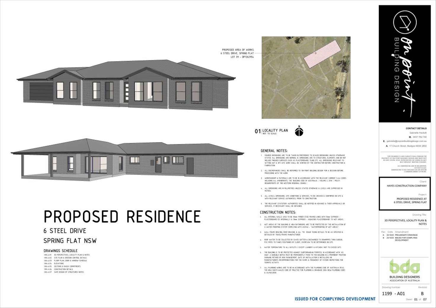 Floorplan of Homely house listing, 6 Steel Drive, Mudgee NSW 2850